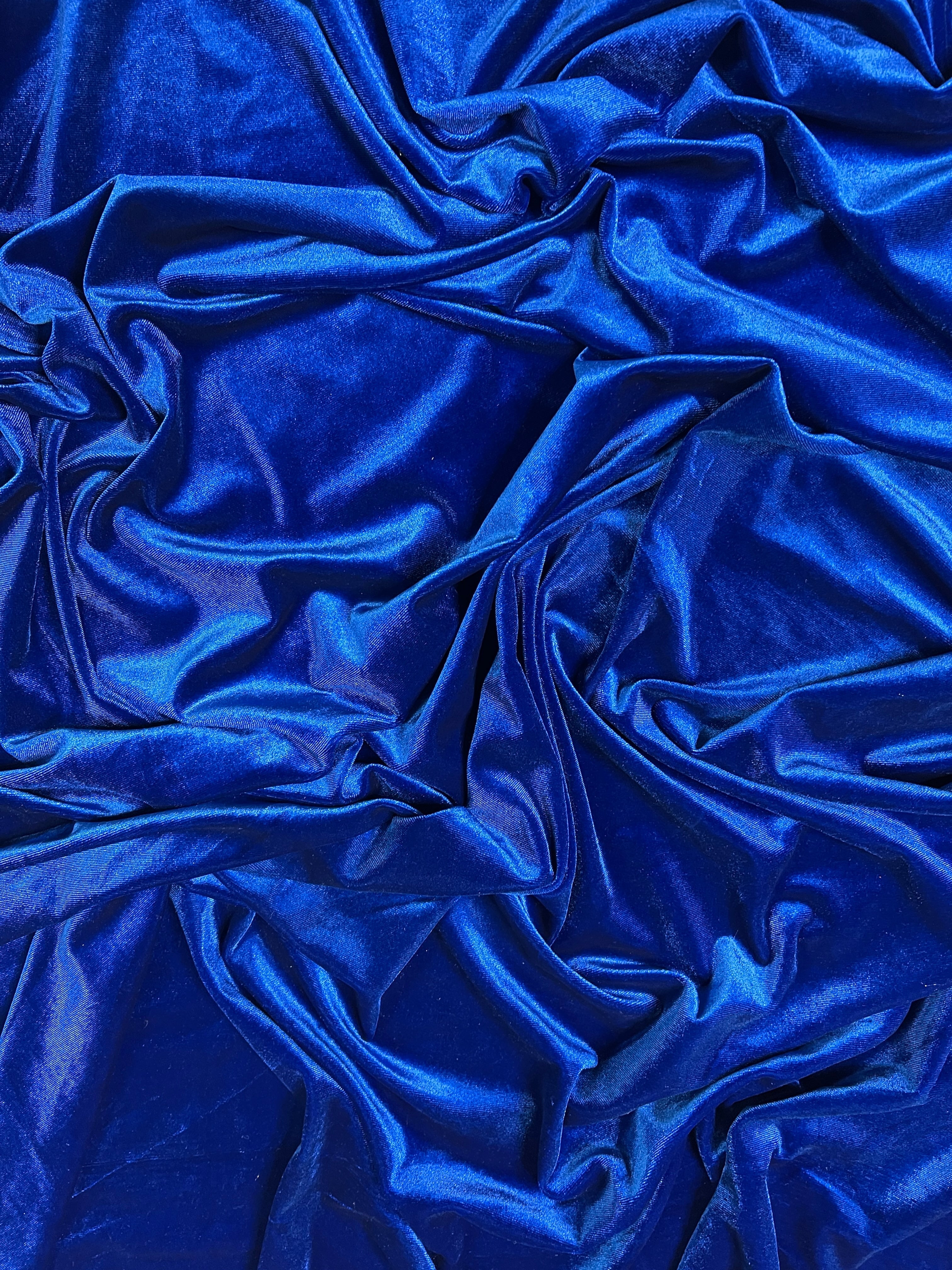 Royal Blue Velvet – KikiTextiles