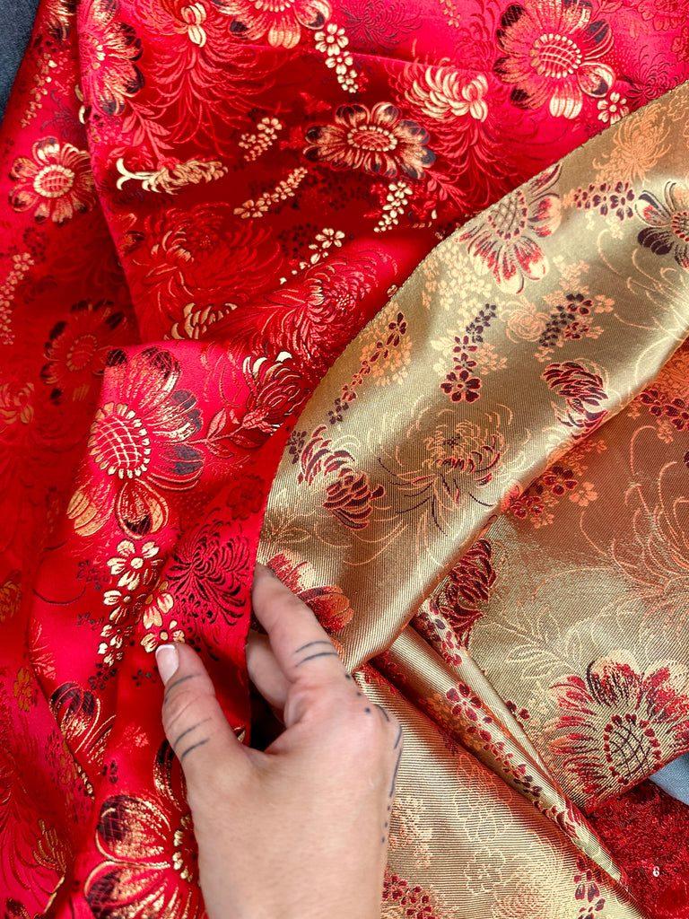 Buy High-Quality Brocade/Jacquard Fabric by the Yard - Kiki