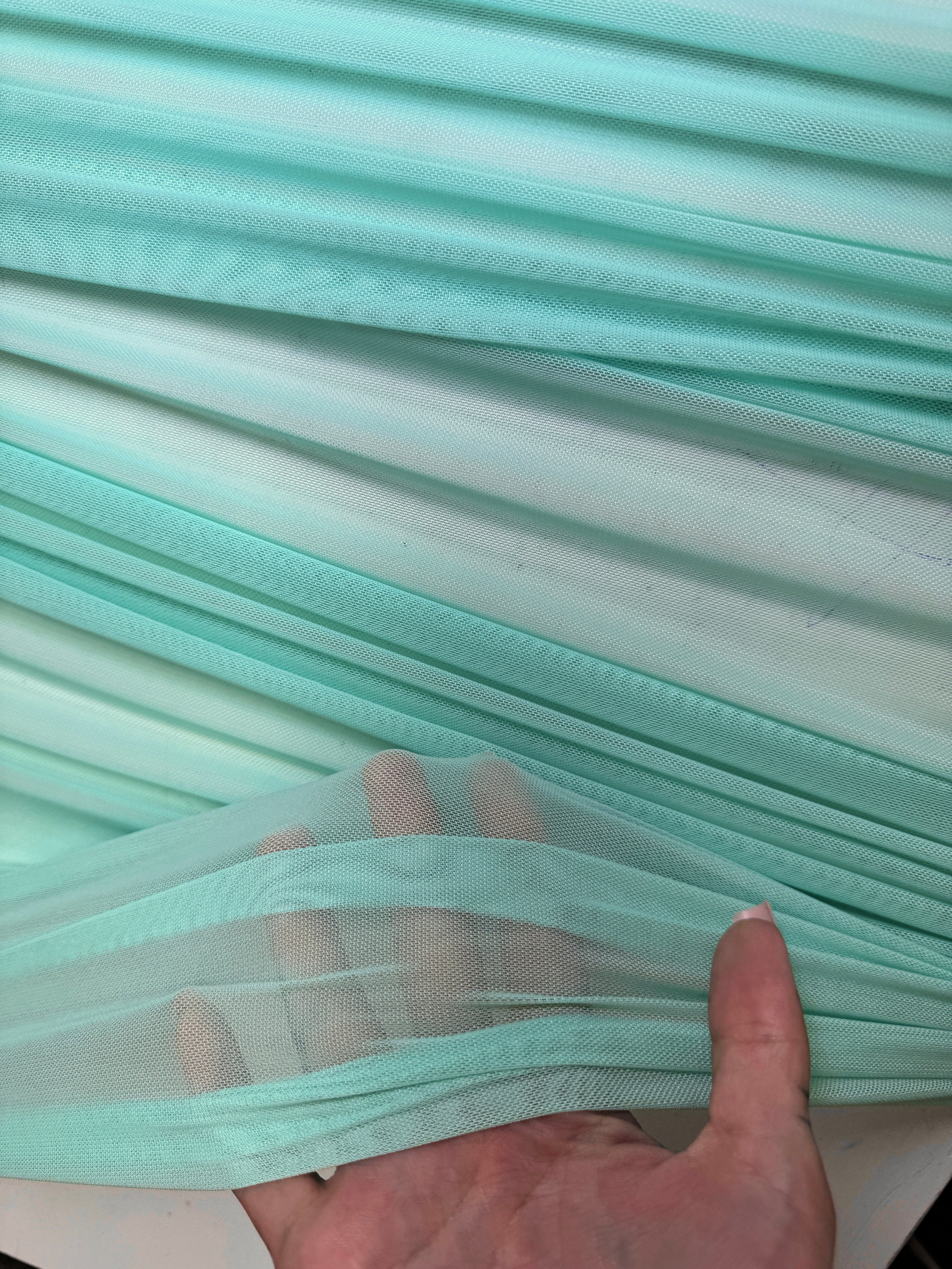 seafoam 4way stretch power mesh, light blue power mesh, ocean blue power mesh, baby blue power mesh