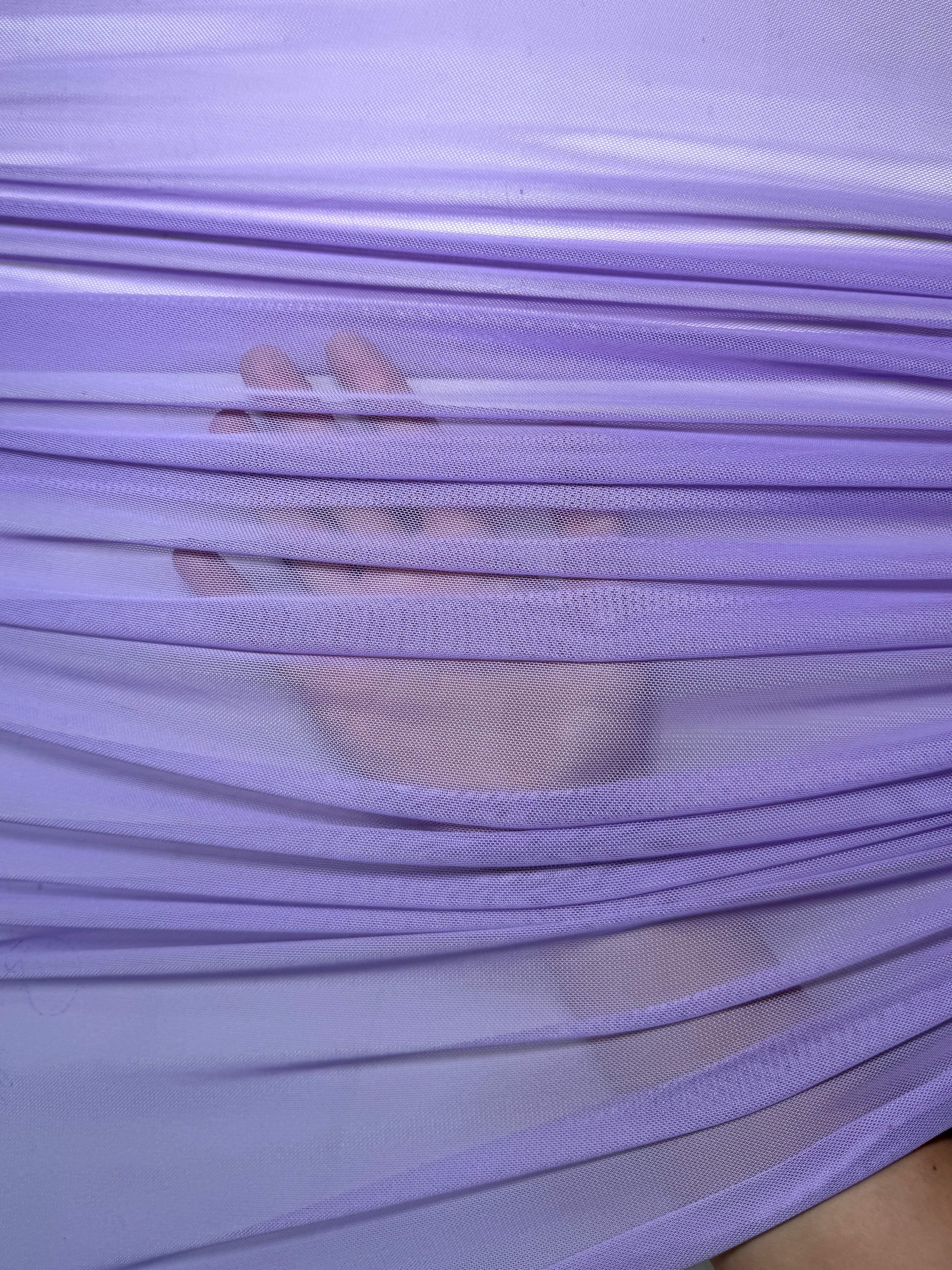 Lavender 4 Way Stretch Power Mesh