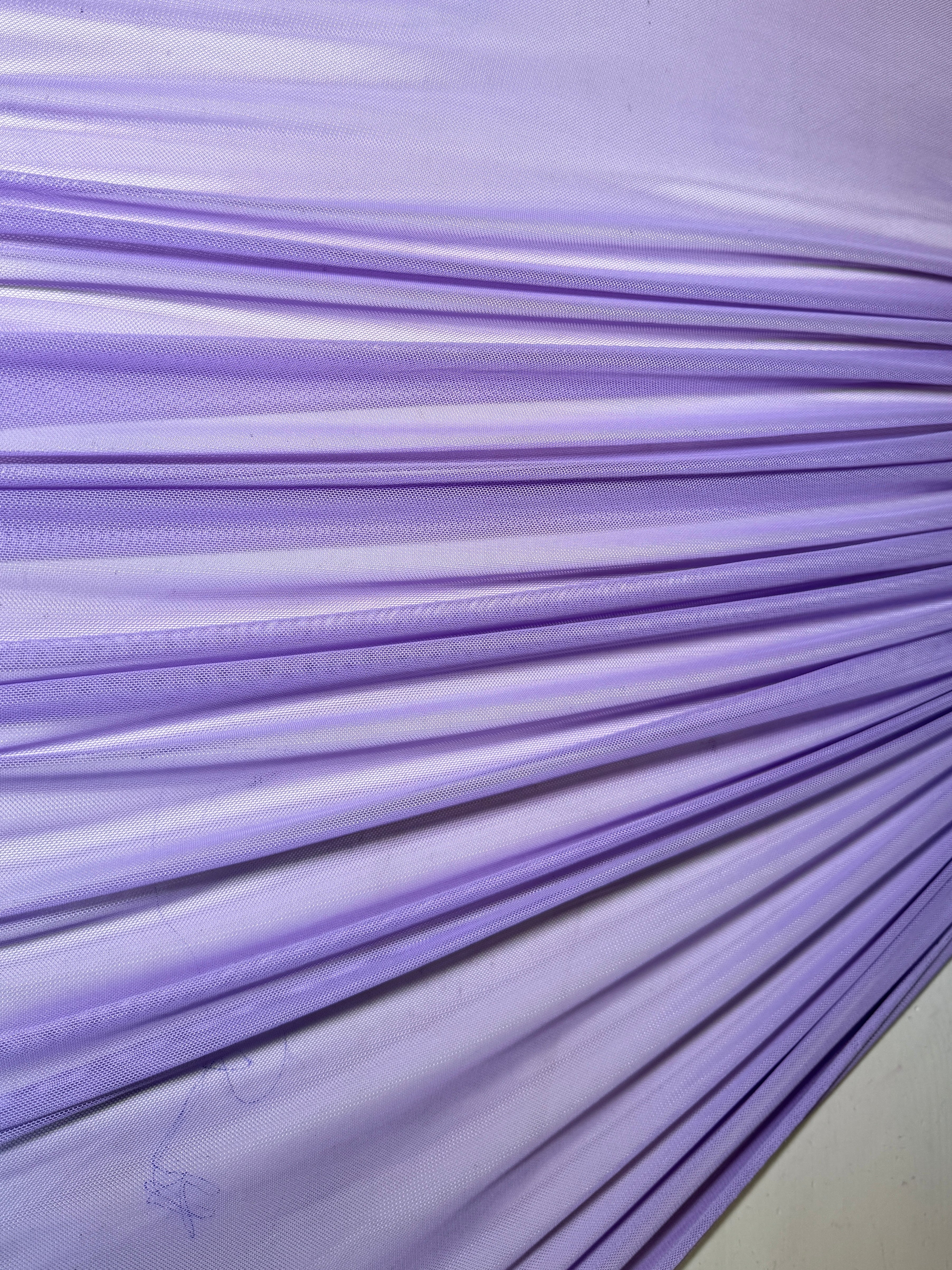 Lavender 4 Way Stretch Power Mesh