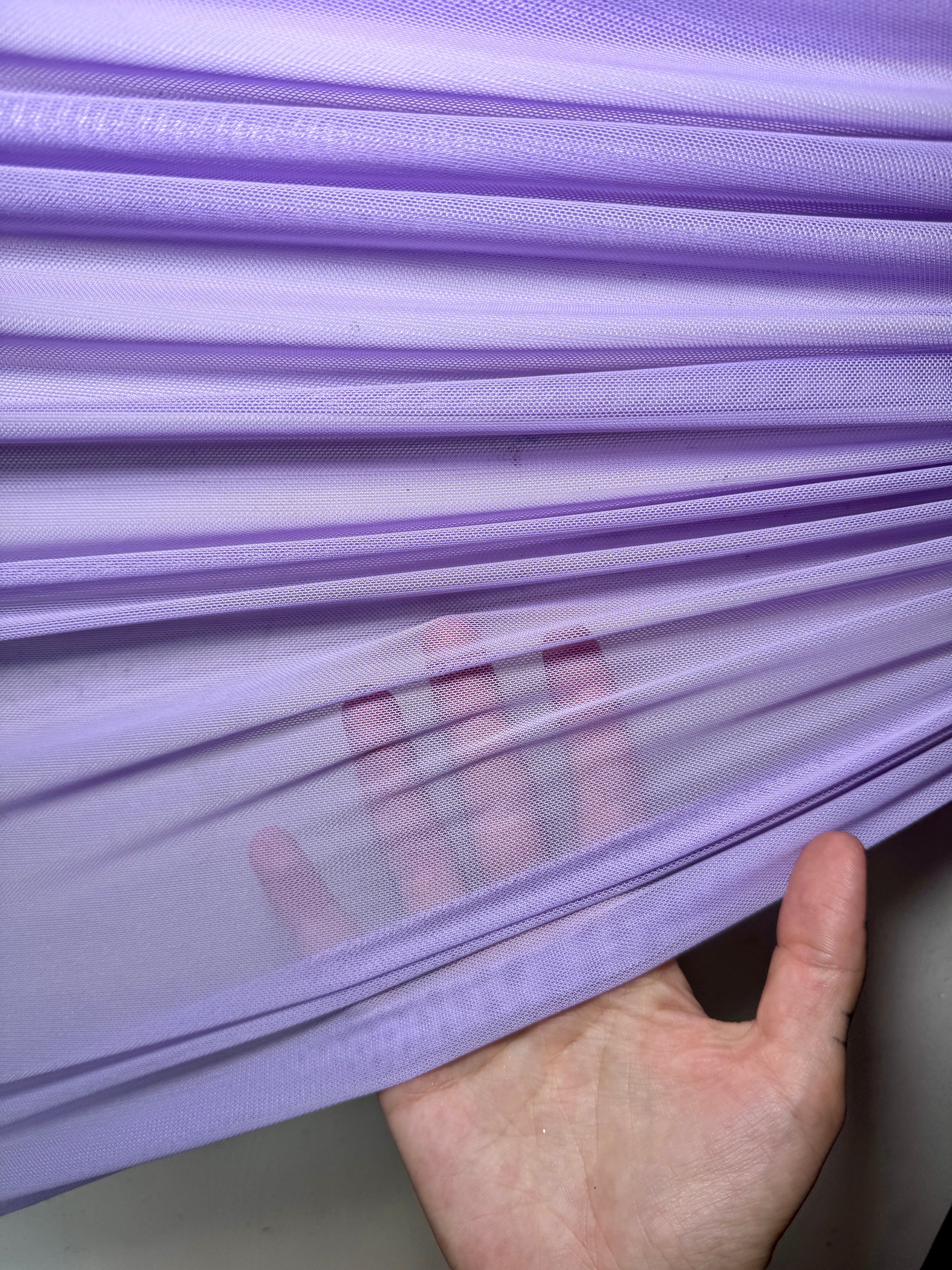 Lavender 4 Way Stretch Power Mesh