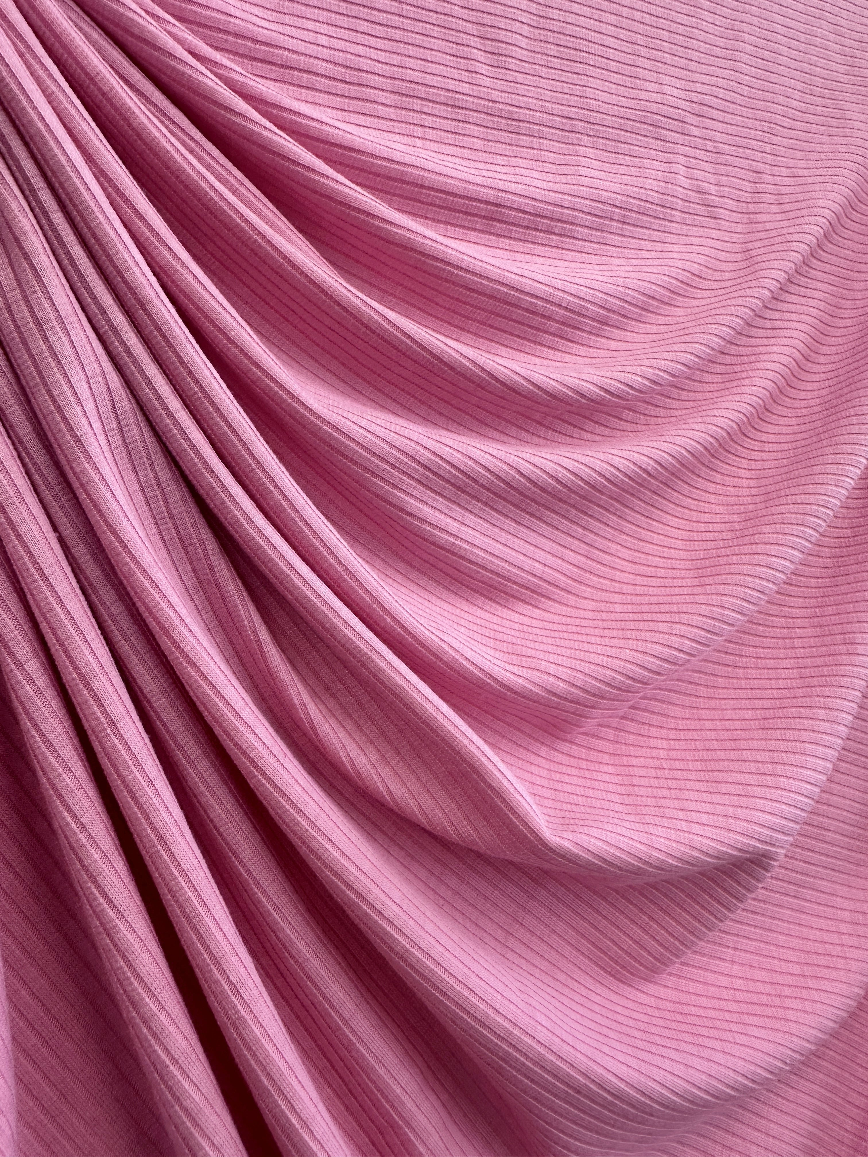 Pink Solid Rib Knit, Shop Fabrics Online, Sewing, Fabric Store, Sewing Store, Cheap Fabric Store, Kiki Textiles, Textile by the Yard