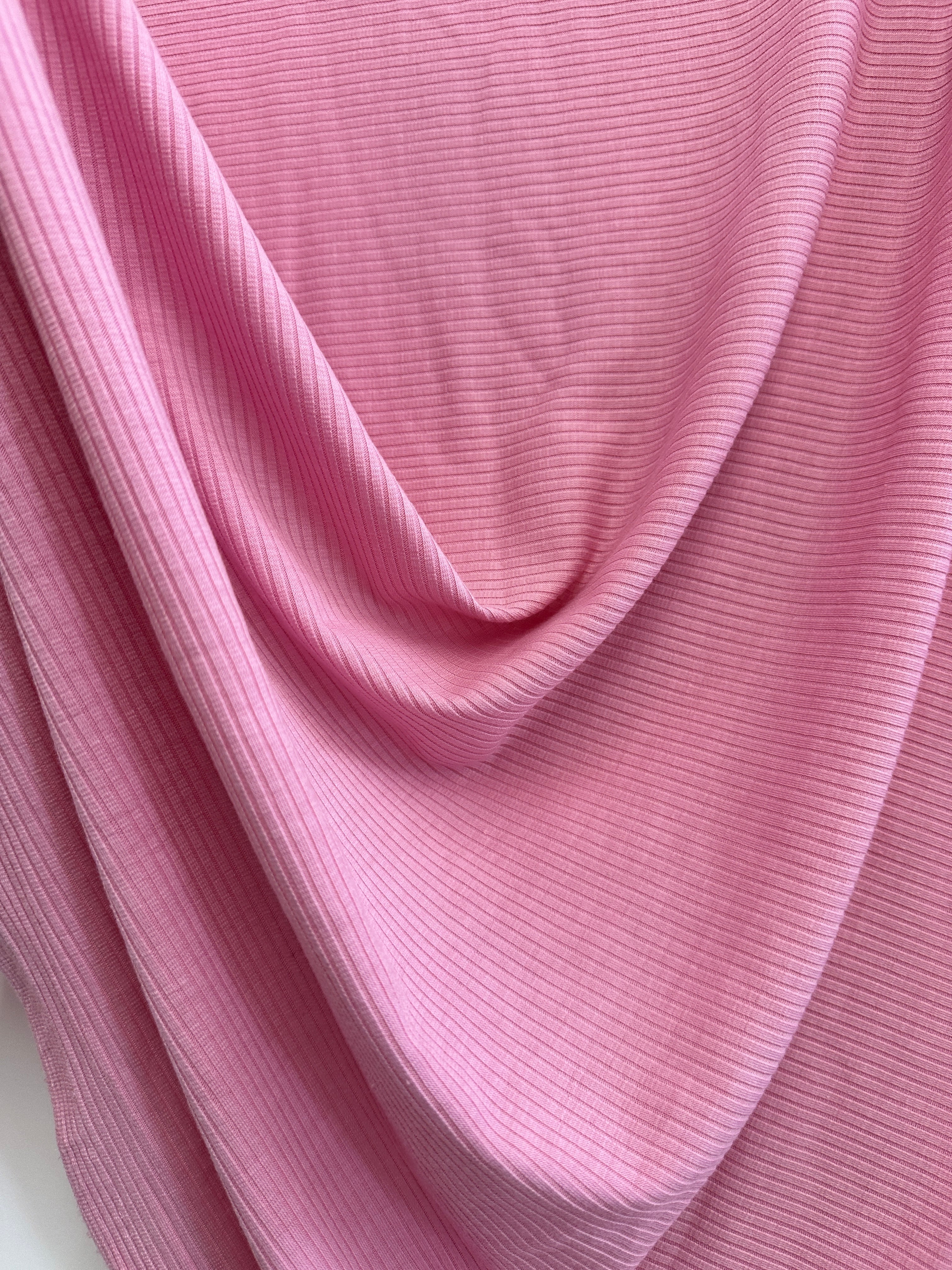 Pink Solid Rib Knit, Shop Fabrics Online, Sewing, Fabric Store, Sewing Store, Cheap Fabric Store, Kiki Textiles, Textile by the Yard