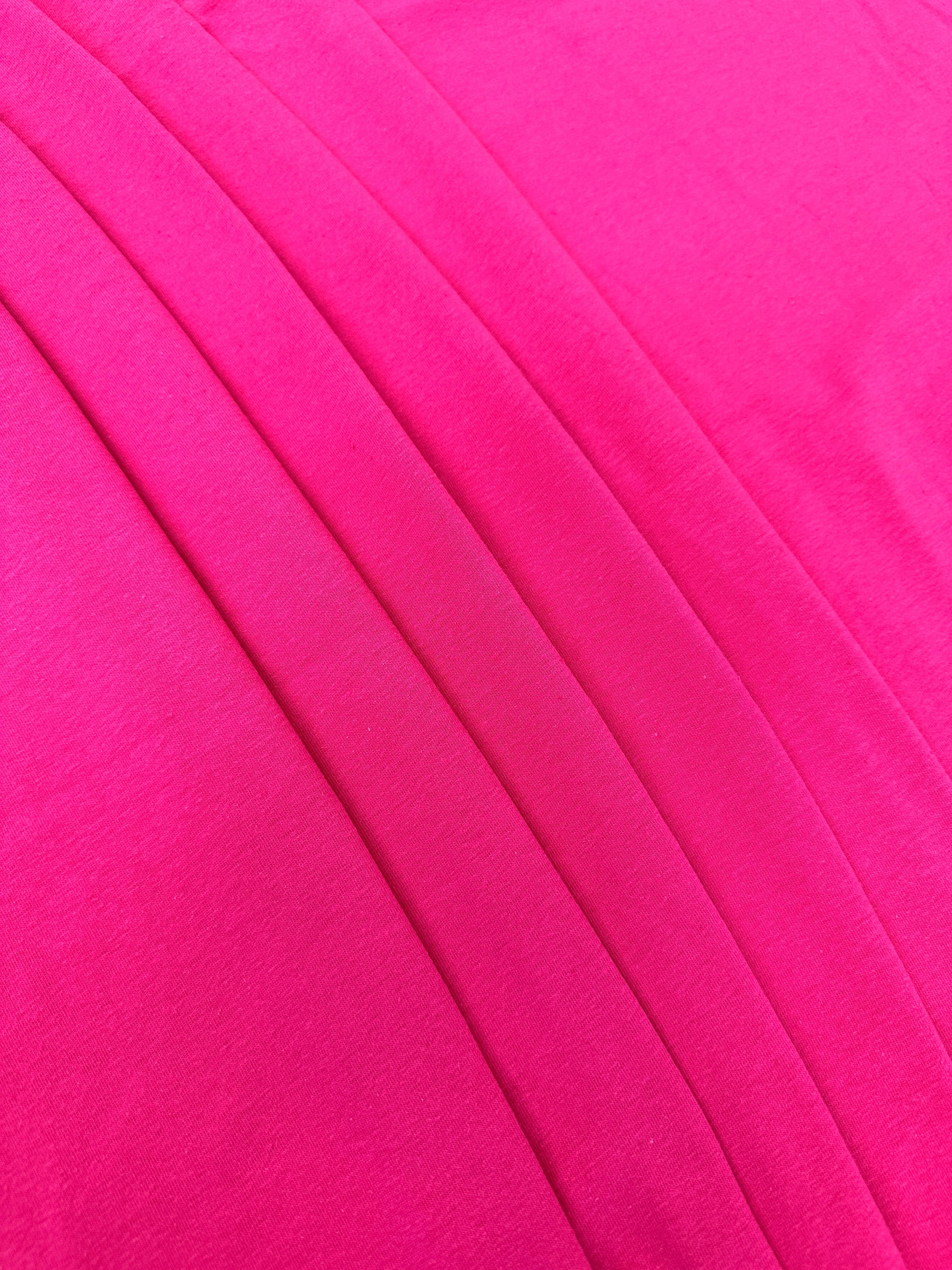 Fuchsia Cotton Jersey Spandex, Cotton Spandex, Shiny Spandex, Stretch Fabric, Cotton Jersey Spandex, Cotton Jersey, Jersey Spandex, Cotton fabric