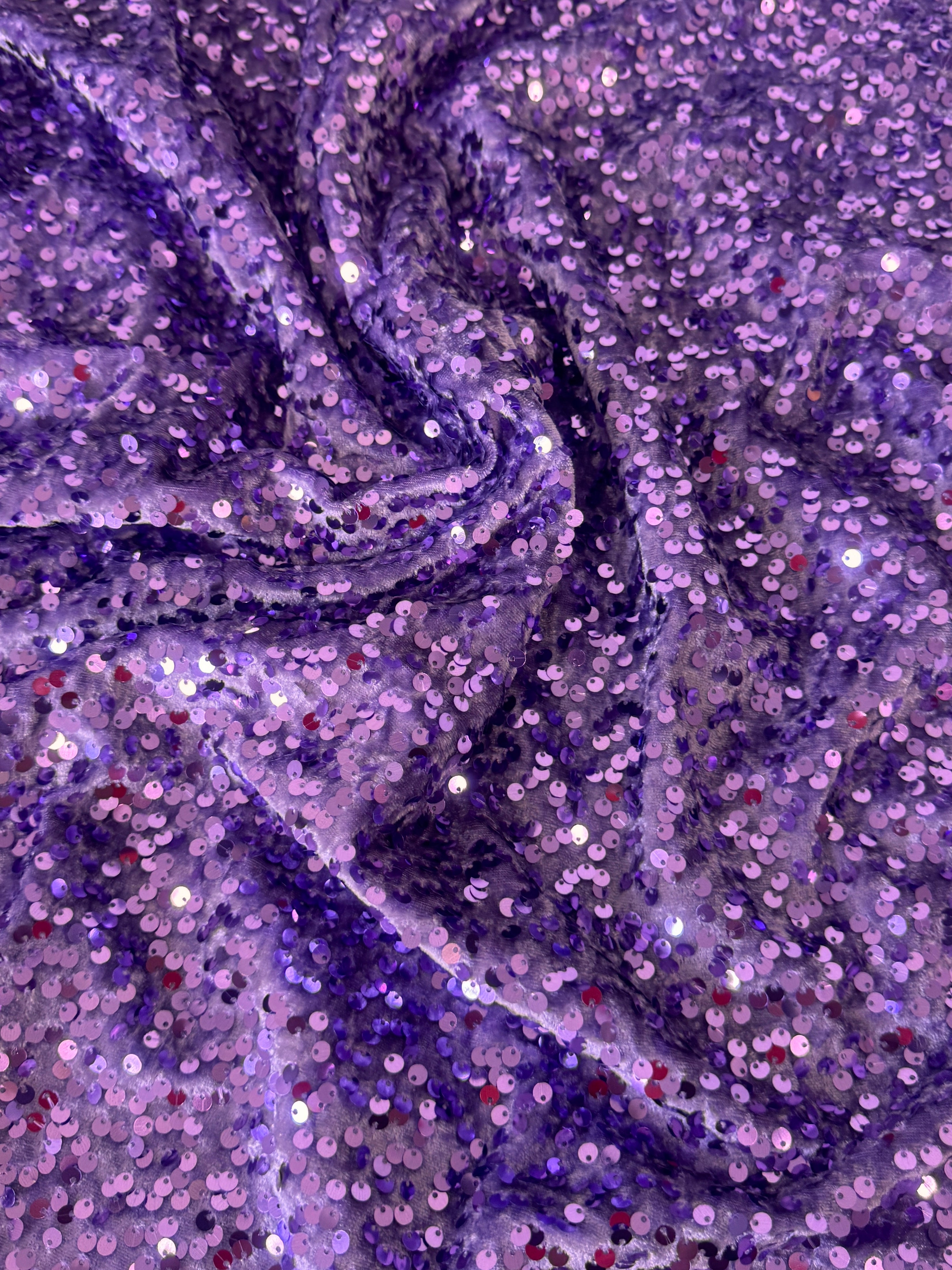 Lavender Sequins Velvet, Shop Fabrics Online, Sewing, Fabric Store, Sewing Store, Cheap Fabric Store, Kiki Textiles, Textile by the Yard