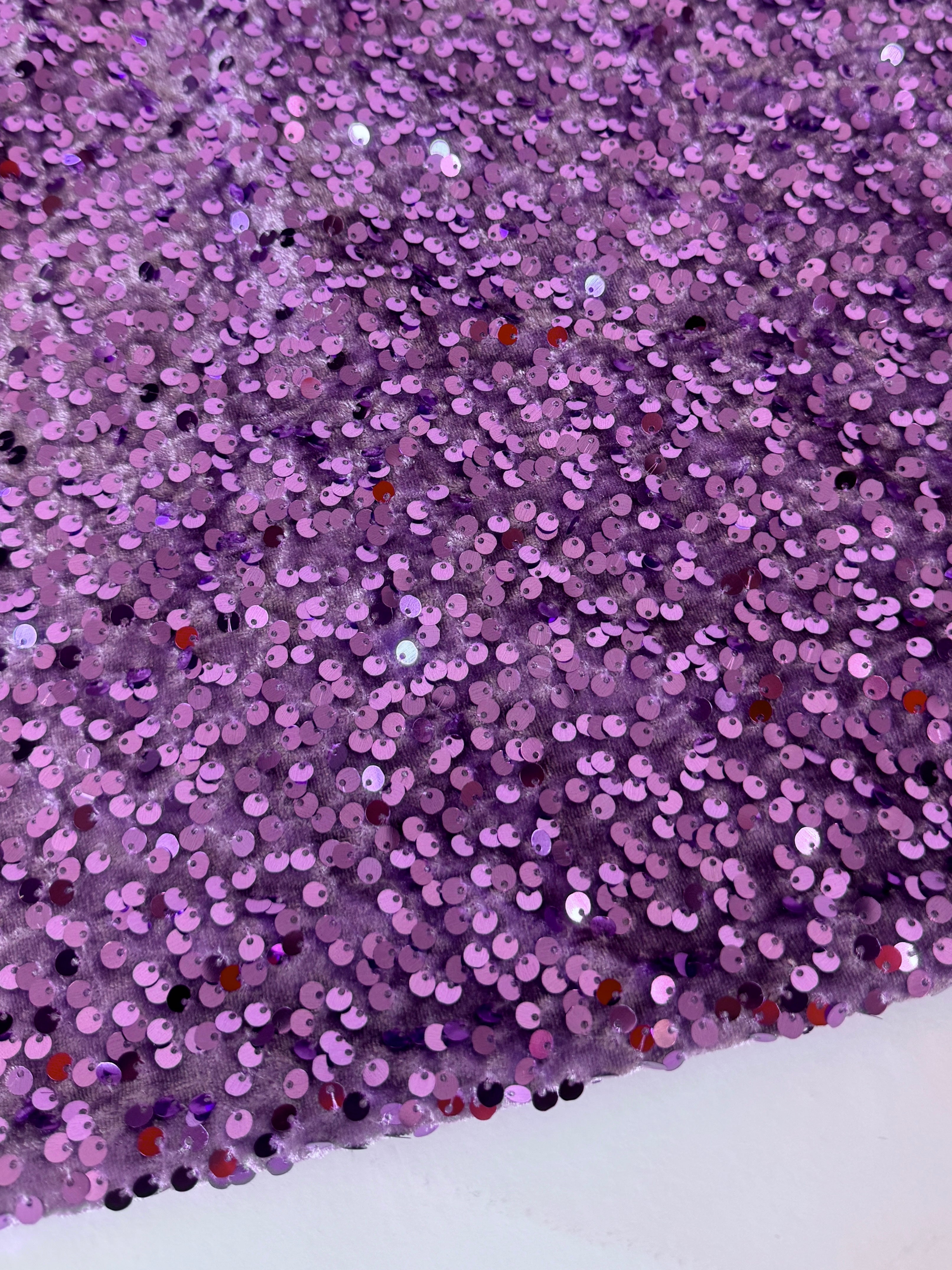 Lavender Sequins Velvet, Shop Fabrics Online, Sewing, Fabric Store, Sewing Store, Cheap Fabric Store, Kiki Textiles, Textile by the Yard