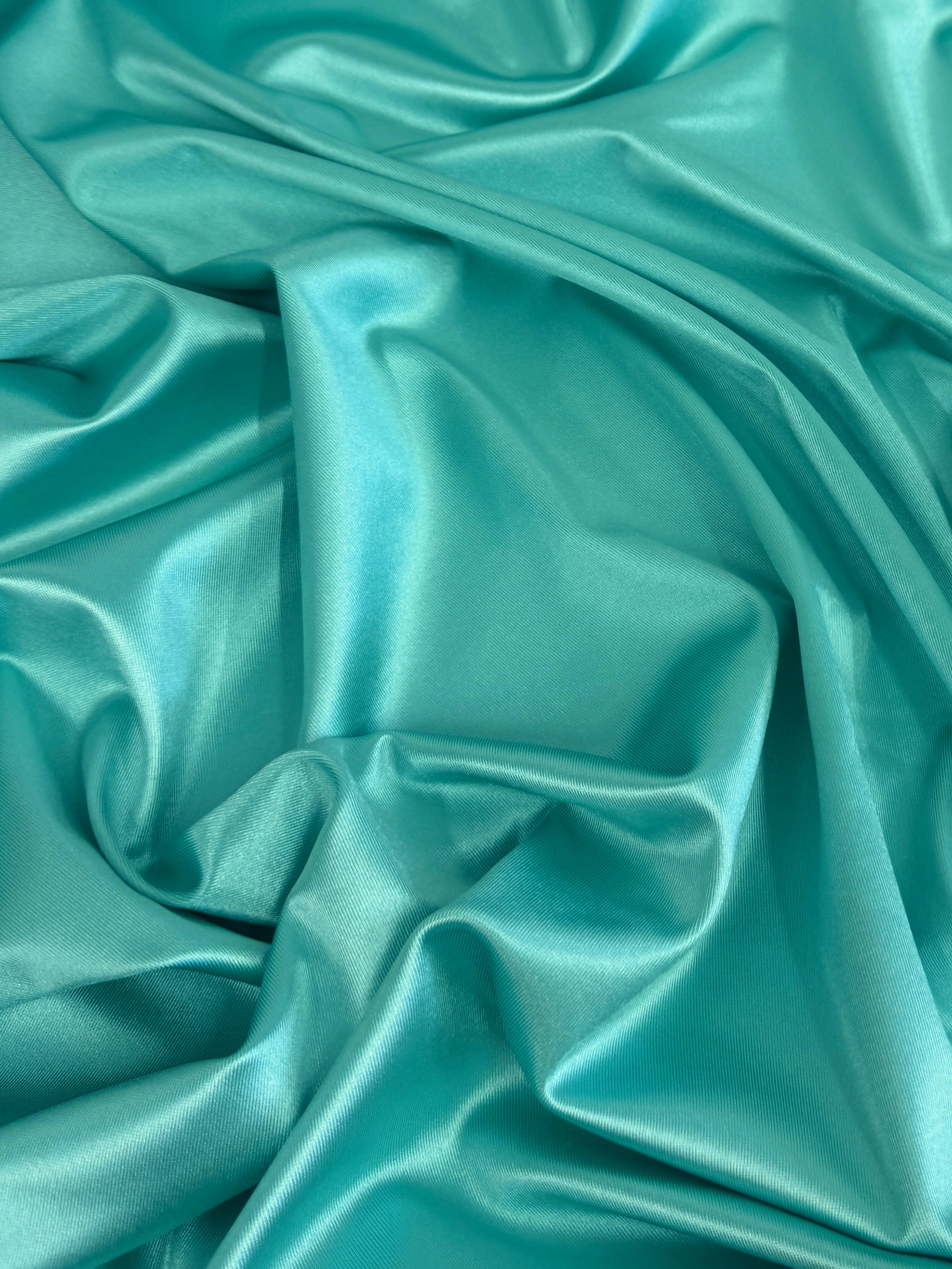 Tiffany Blue Shiny Nylon Spandex, Shop Fabrics Online, Sewing, Fabric Store, Sewing Store, Cheap Fabric Store, Kiki Textiles, Textile by the Yard