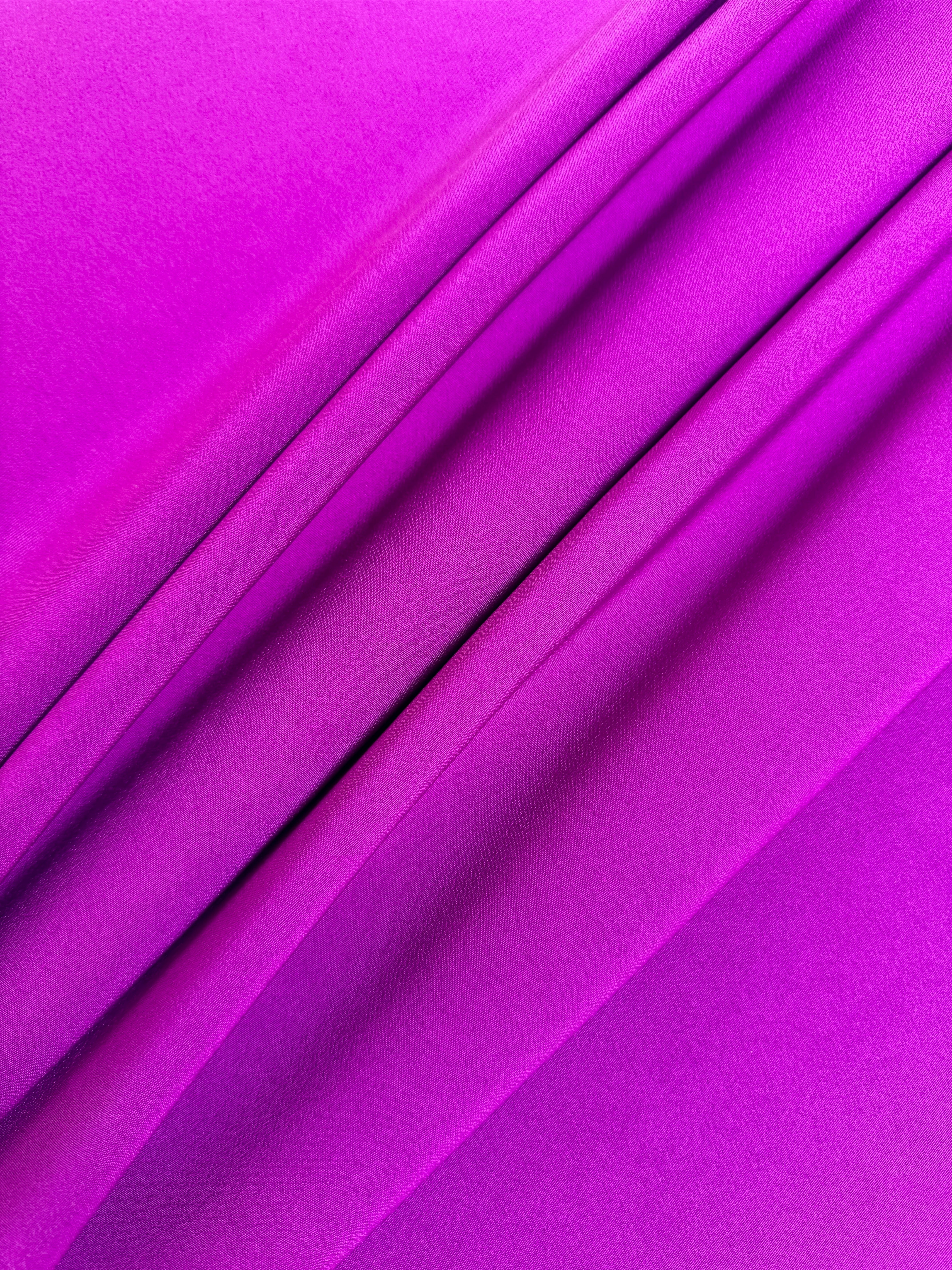 Magenta Stretch Crepe, Magenta stretch crepe, Stretch textured fabric, Premium stretch crepe, Crepe for bride, Textured crepe for woman, Crepe in low price, Stretch crepe fabric