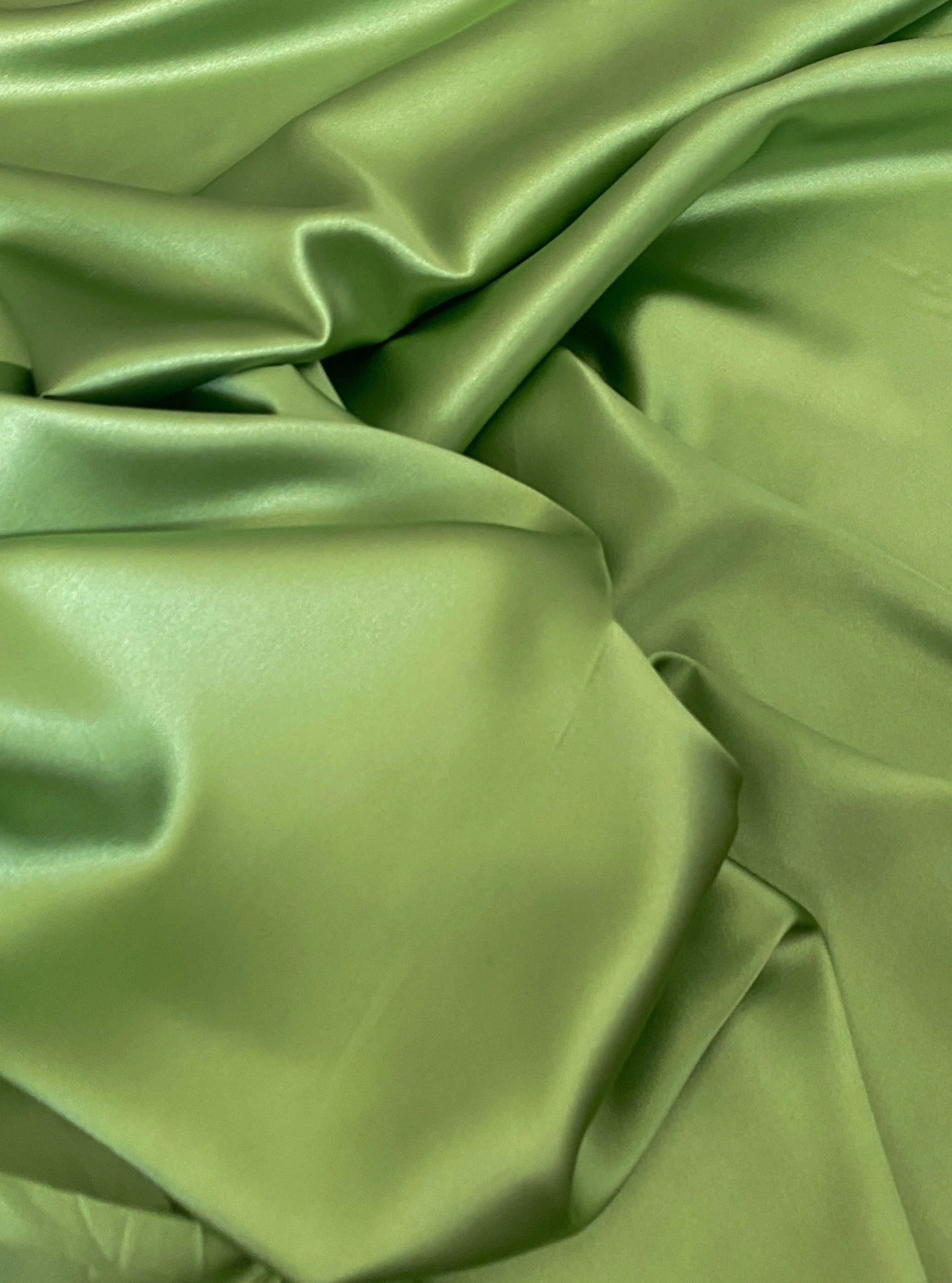 apple green silky satin, green silky satin, light green silky satin, dark green silky satin, sage green silky satin, silky satin for woman, silky satin for bride, silky satin in low price, silky satin on discount, silky satin on sale 