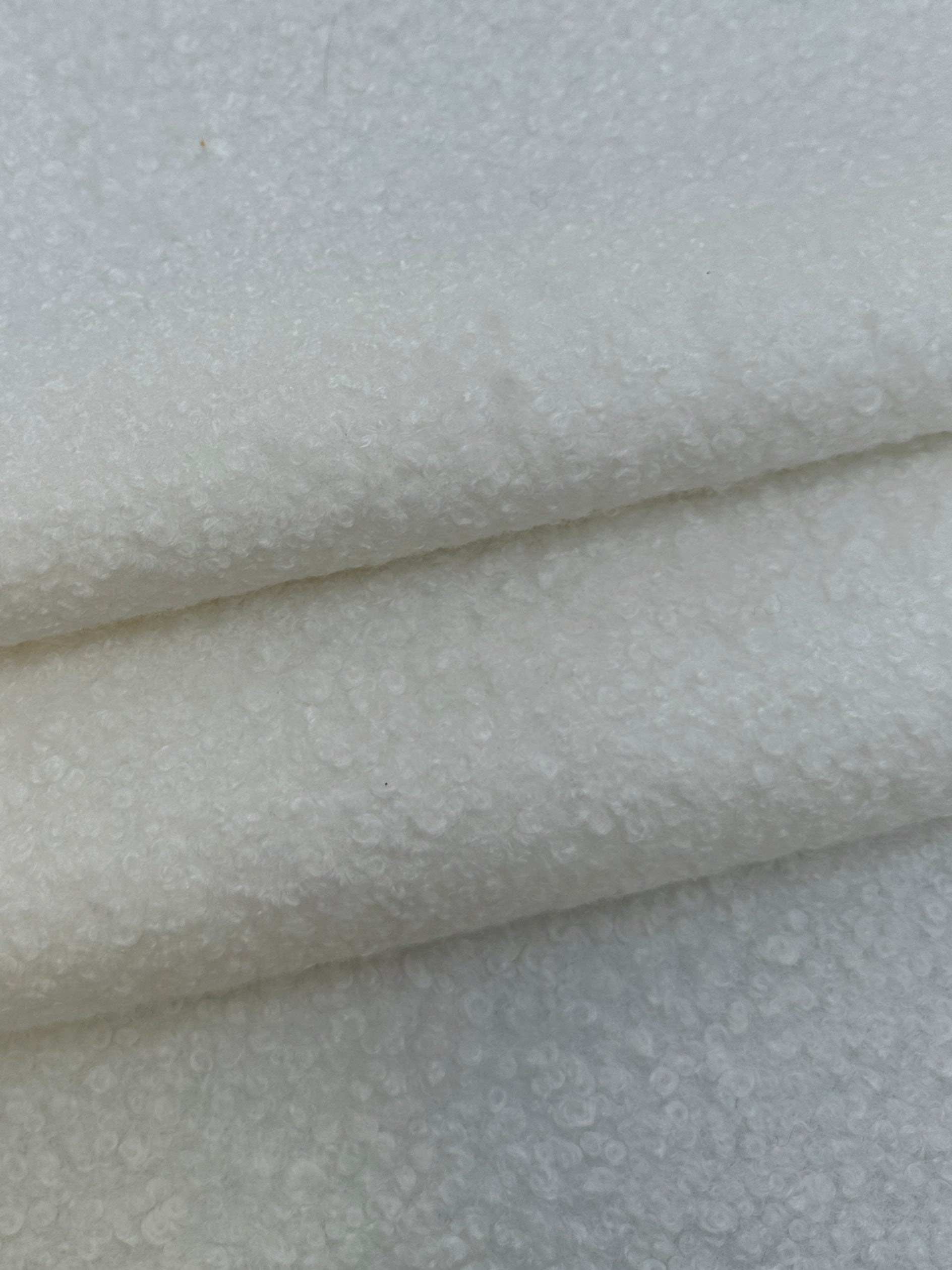 milk white Lamb Premium Faux Wool, bright white Faux Wool, white Faux Wool, Faux Wool for jacket, premium Faux Wool, Faux Wool for winter, winter collection, Faux Wool on sale, Faux Wool in low price