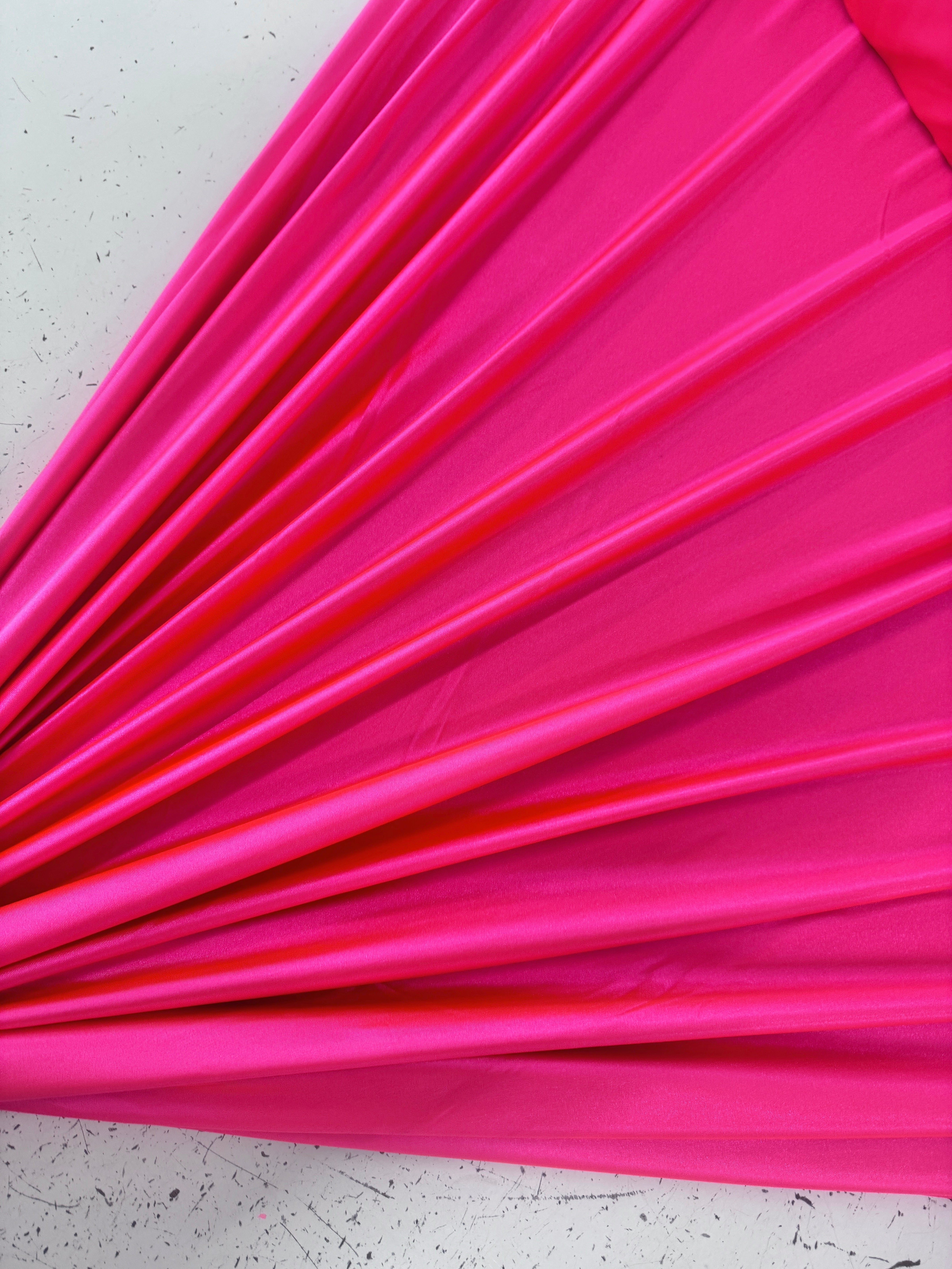 Fuchsia Neon Shiny Nylon Spandex,online textile store, sewing, fabric store, sewing store, cheap fabric store, kiki textiles