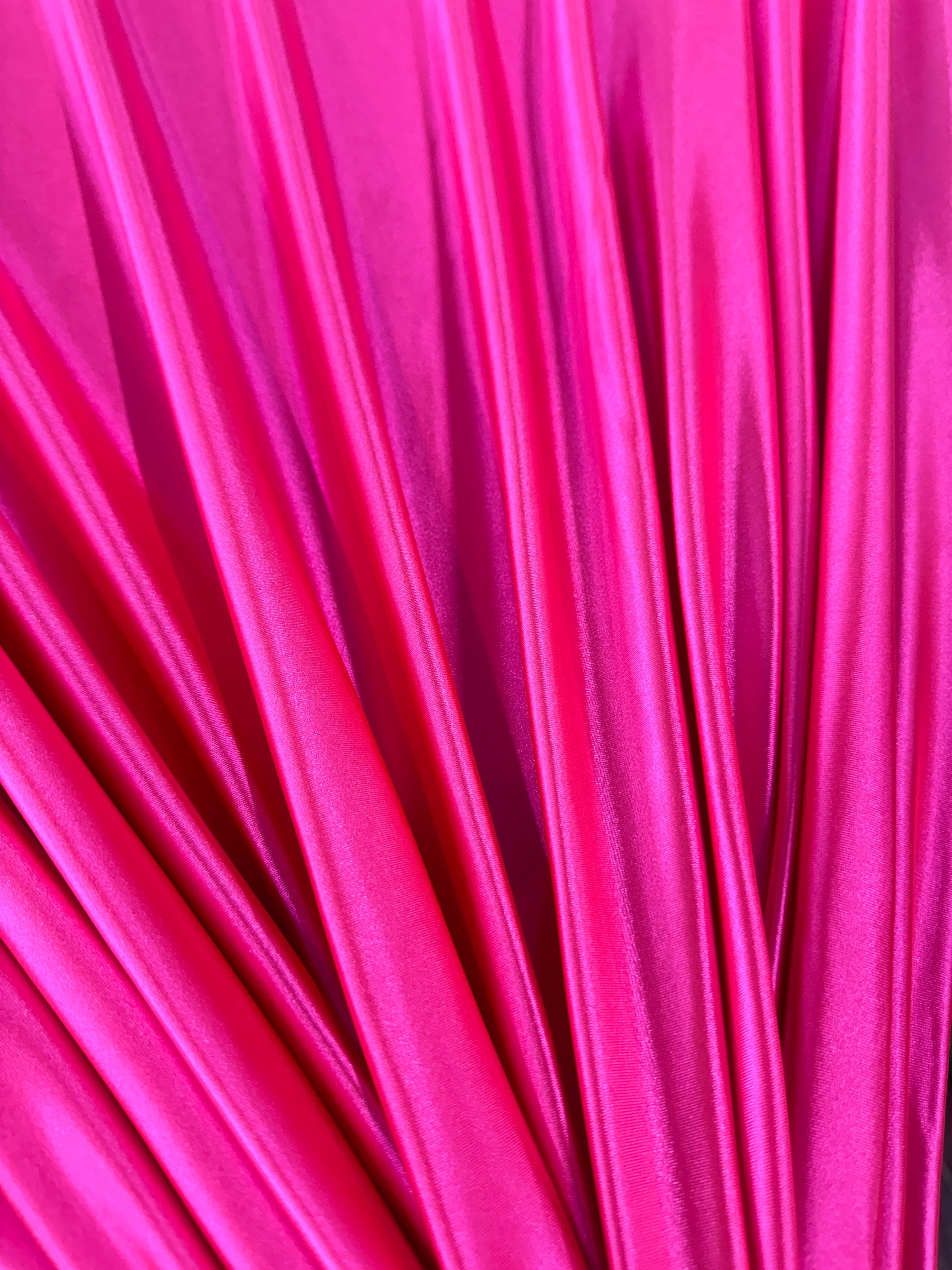 Hot Pink Shiny Nylon Spandex,online textile store, sewing, fabric store, sewing store, cheap fabric store, kiki textiles