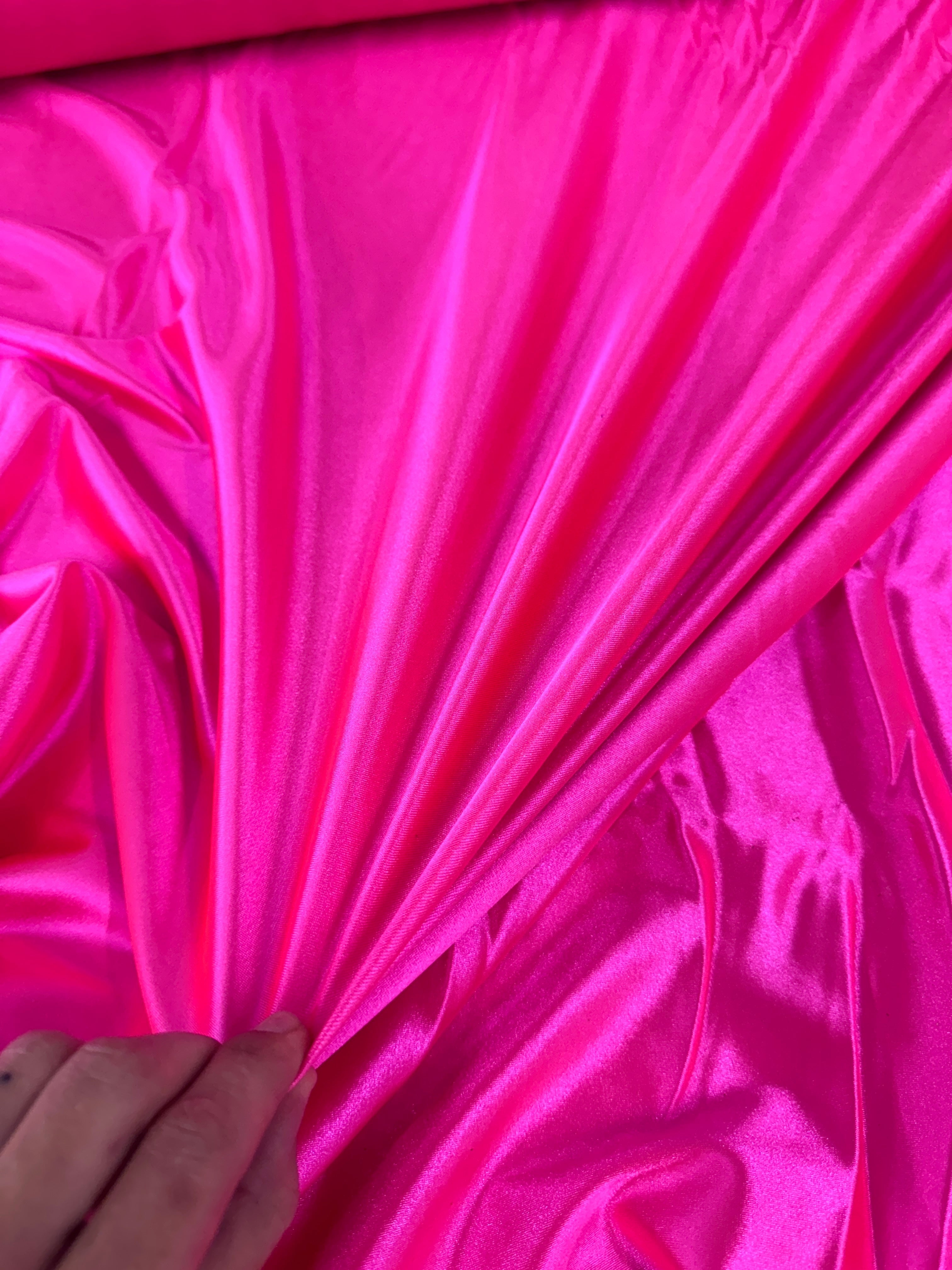 Hot Pink Shiny Nylon Spandex, Hot Pink Spandex, Nylon Spandex, Shiny Spandex,Stretch Fabric, 4 way stretch fabric, Fabric on Sale, Activewear Fabric, Polyester Fabric, Leggings yoga spandex