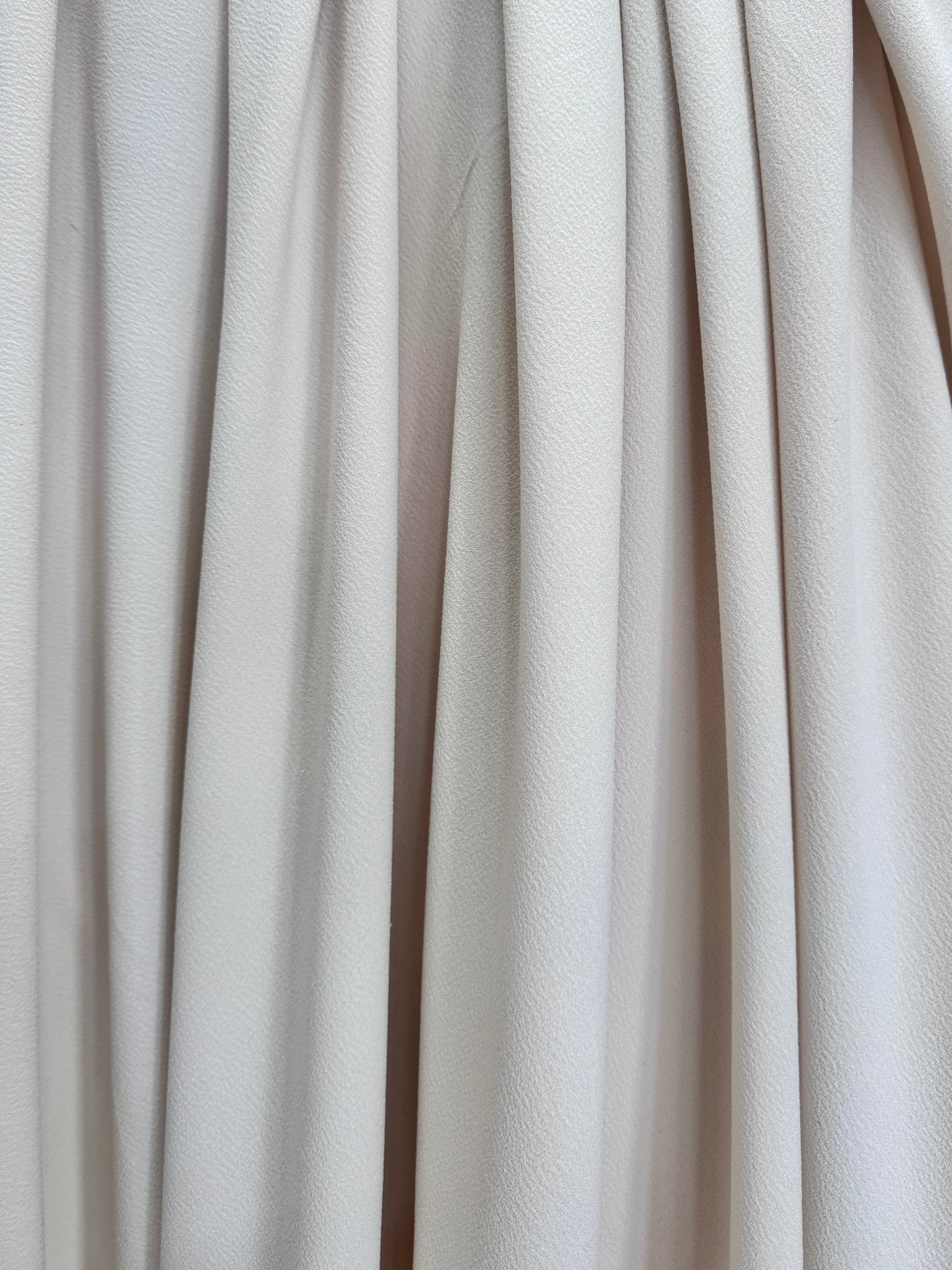 Cream Bubble Textured Stretch Crepe, online textile store, sewing, fabric store, sewing store, cheap fabric store, kiki textiles