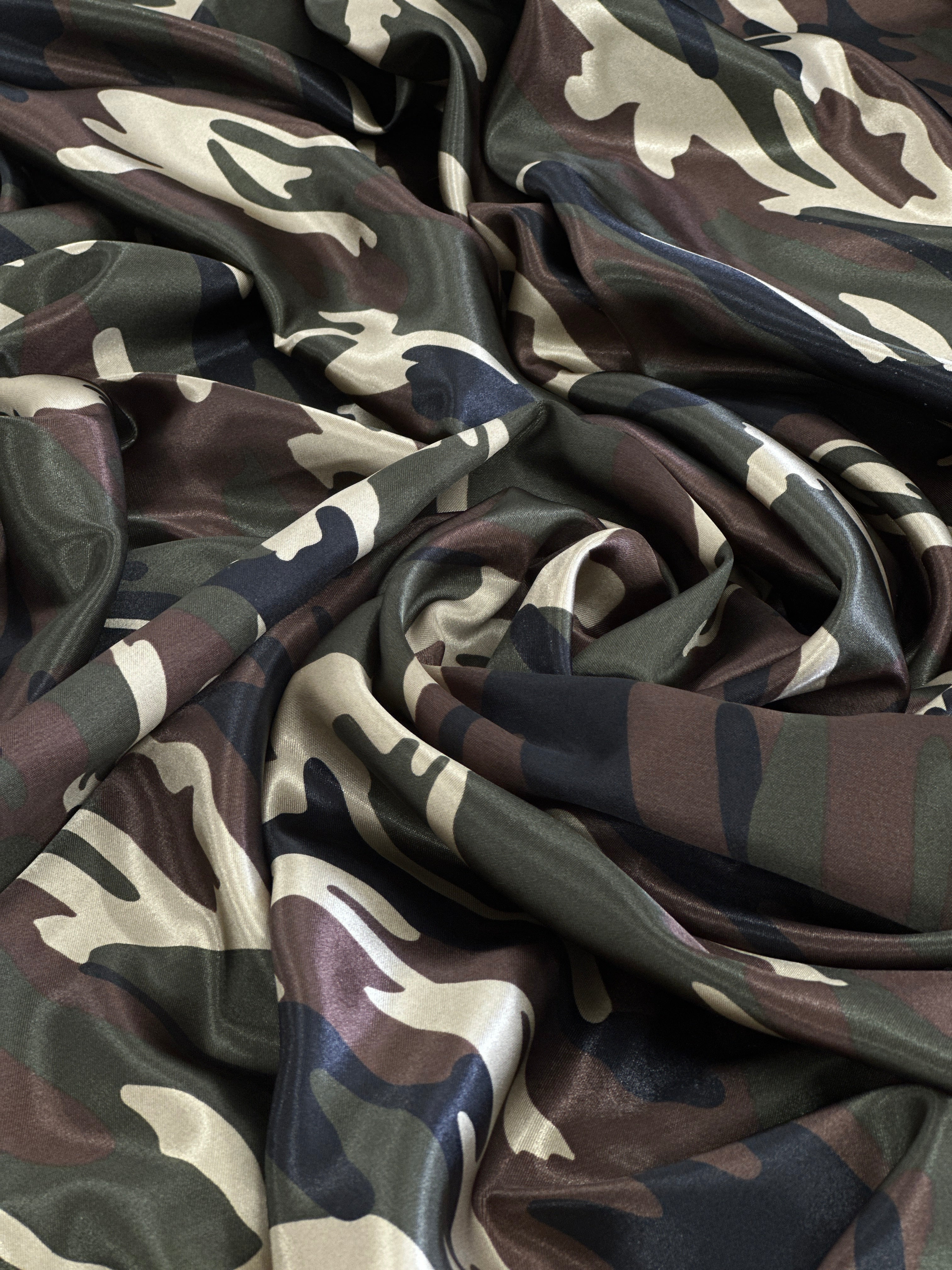 Army Print satin, Luxury Satin, Printed Satin, Premium Satin, Satin for Bride, Satin for Women, Satin in Low Price, Cheap Satin, Satin on Sale