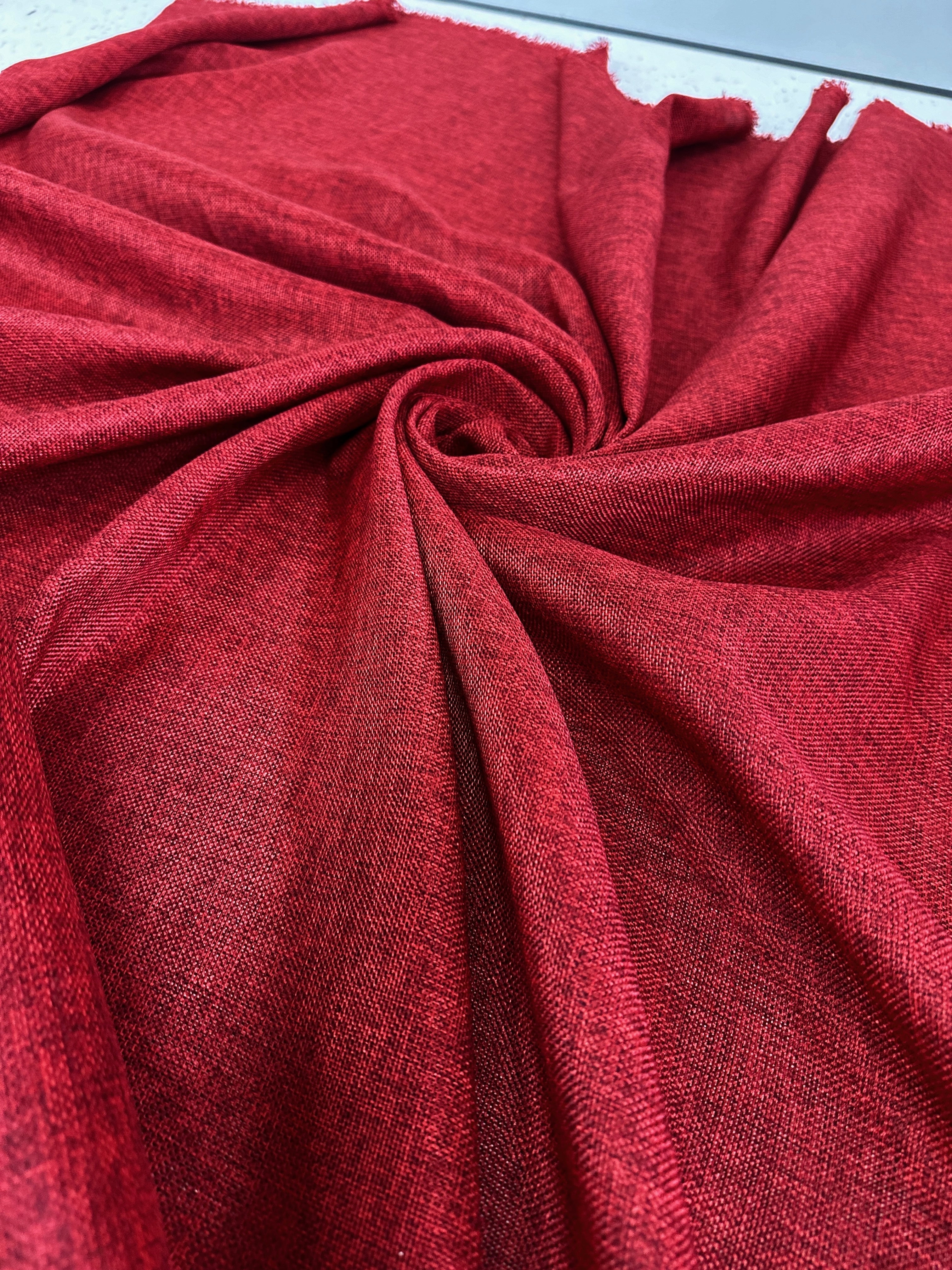 Burgundy Faux Linen, Shop Fabrics Online, Sewing, Fabric Store, Sewing Store, Cheap Fabric Store, Kiki Textiles, Textile by the Yard