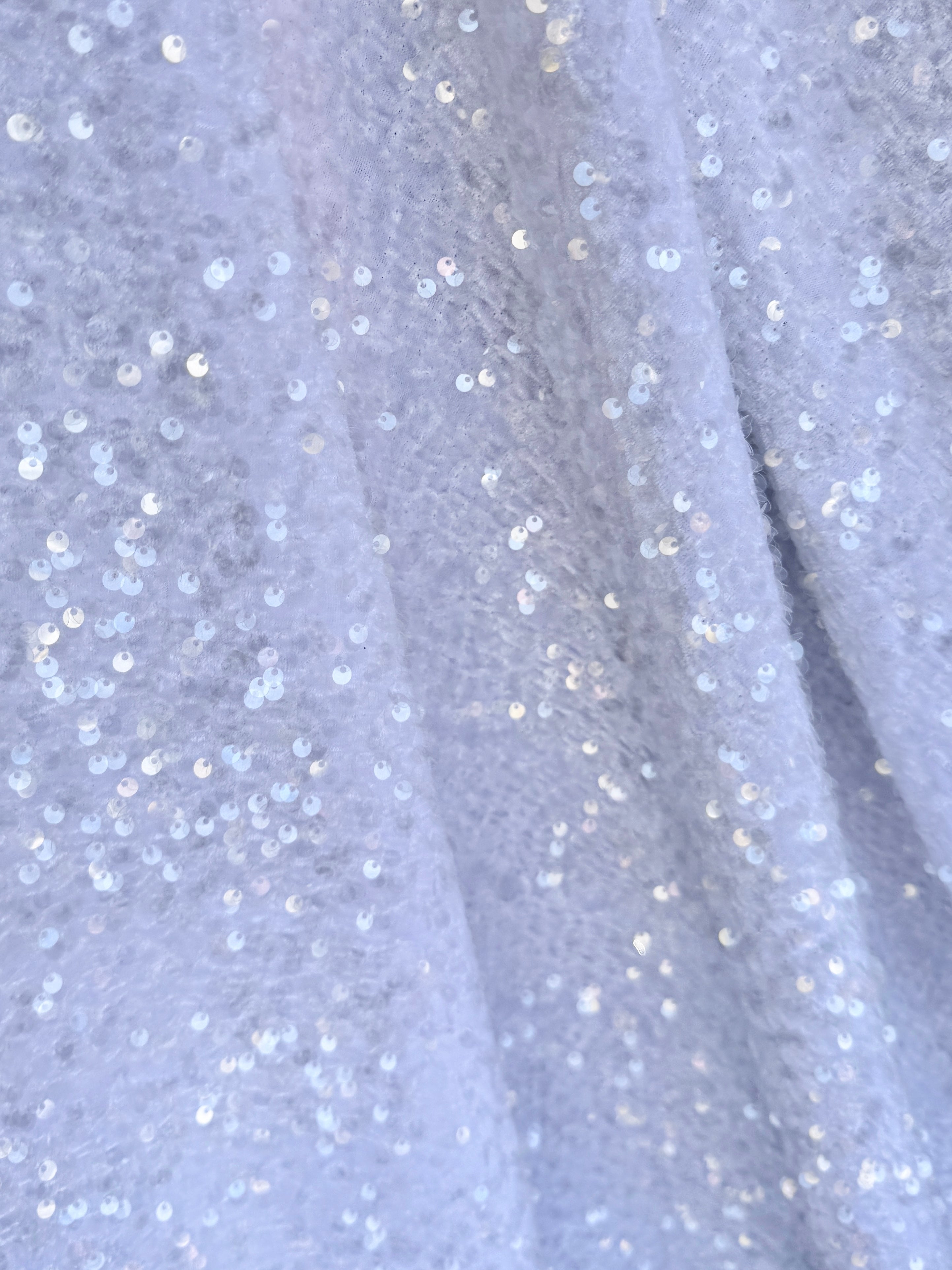 White Sequin on Velvet, online textile store, sewing, fabric store, sewing store, cheap fabric store, kiki textiles