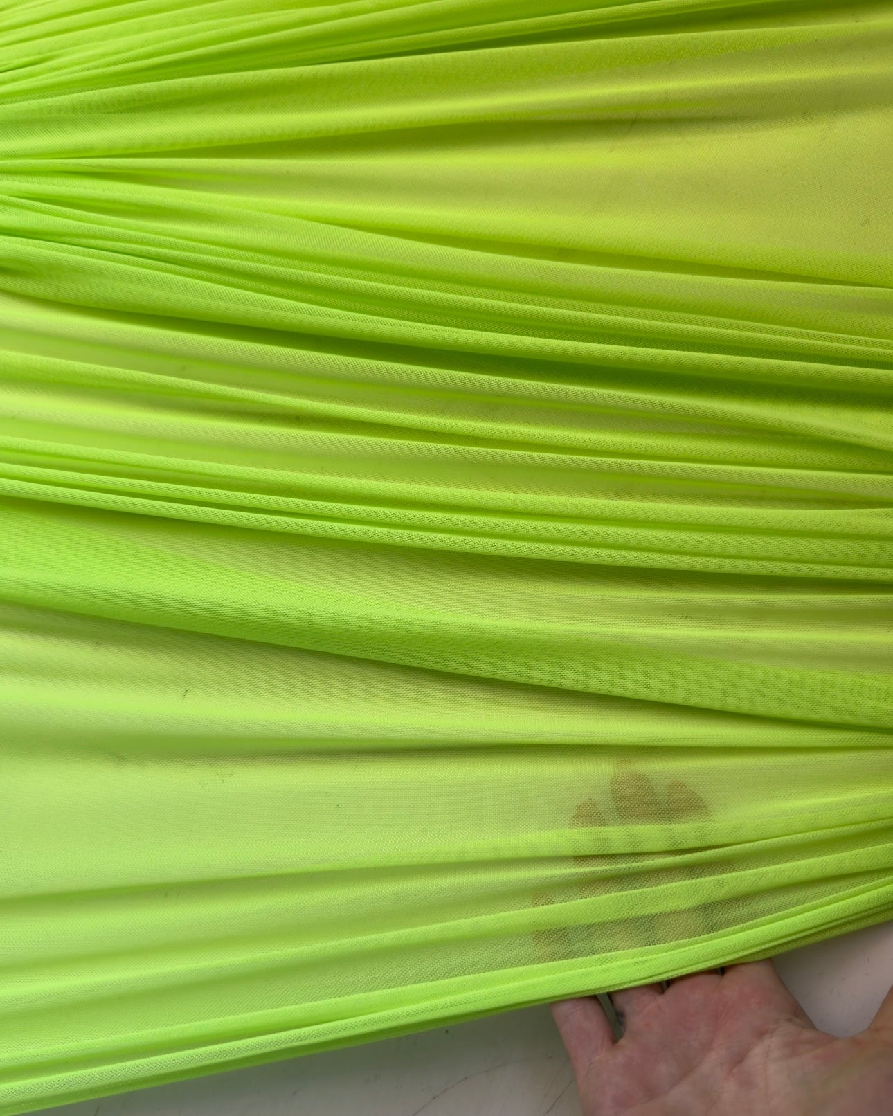 Lime green 4way stretch power mesh, green power mesh, light green power mesh, dark green power mesh