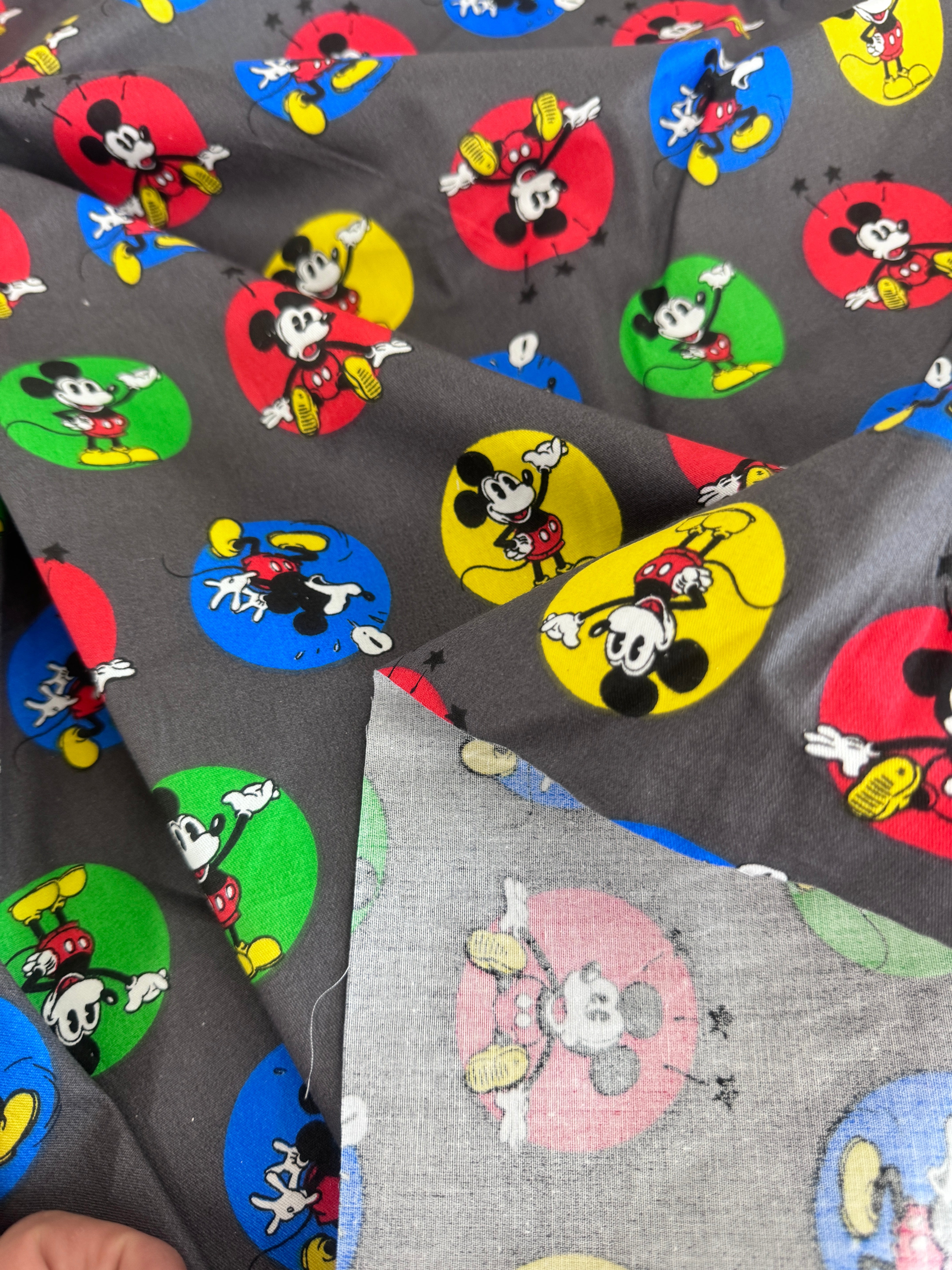 Mickey Mouse Print Cotton,online textile store, sewing, fabric store, sewing store, cheap fabric store, kiki textiles