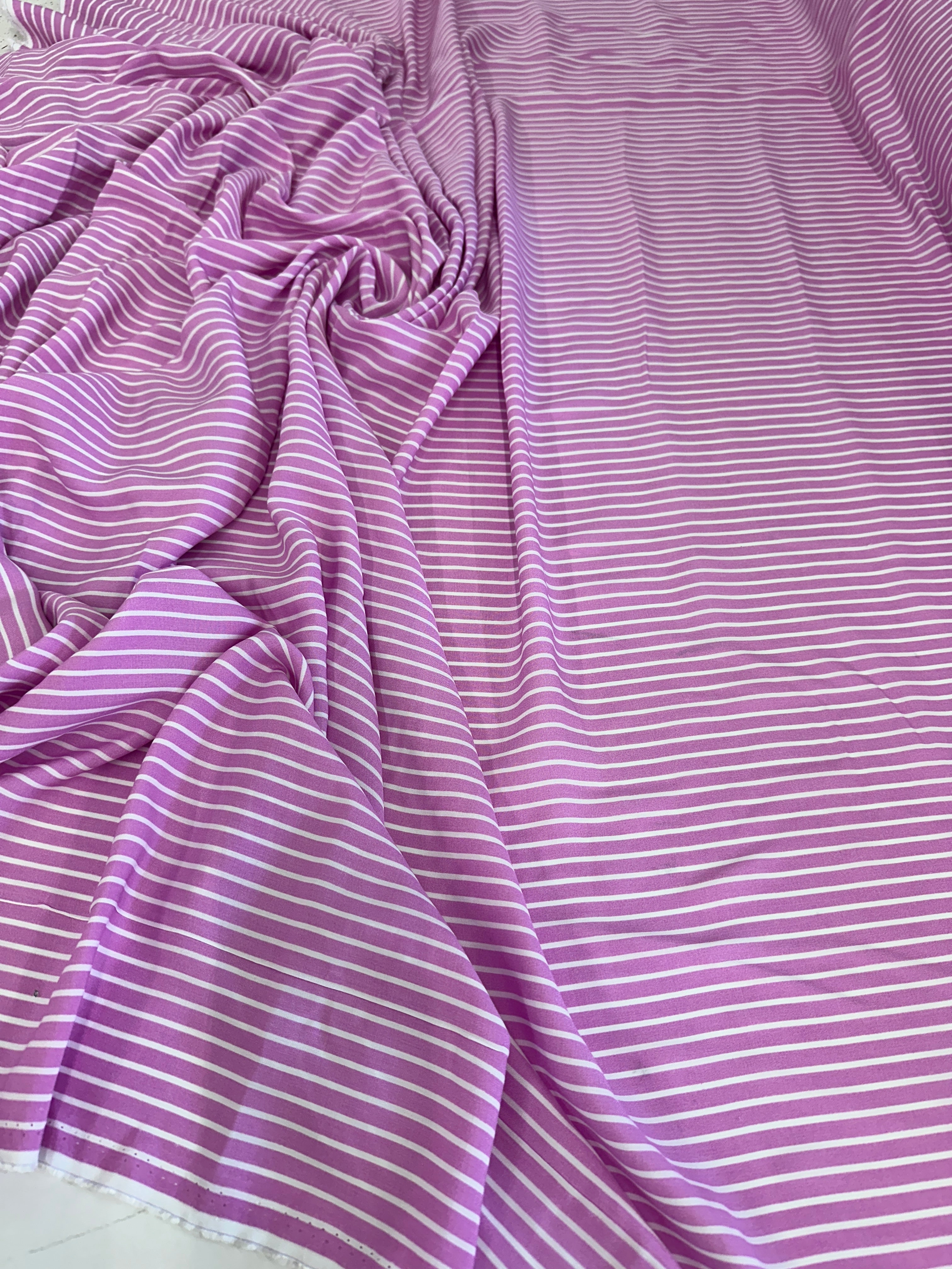 Pink White Stripped Cotton, online textile store, sewing, fabric store, sewing store, cheap fabric store, kiki textiles