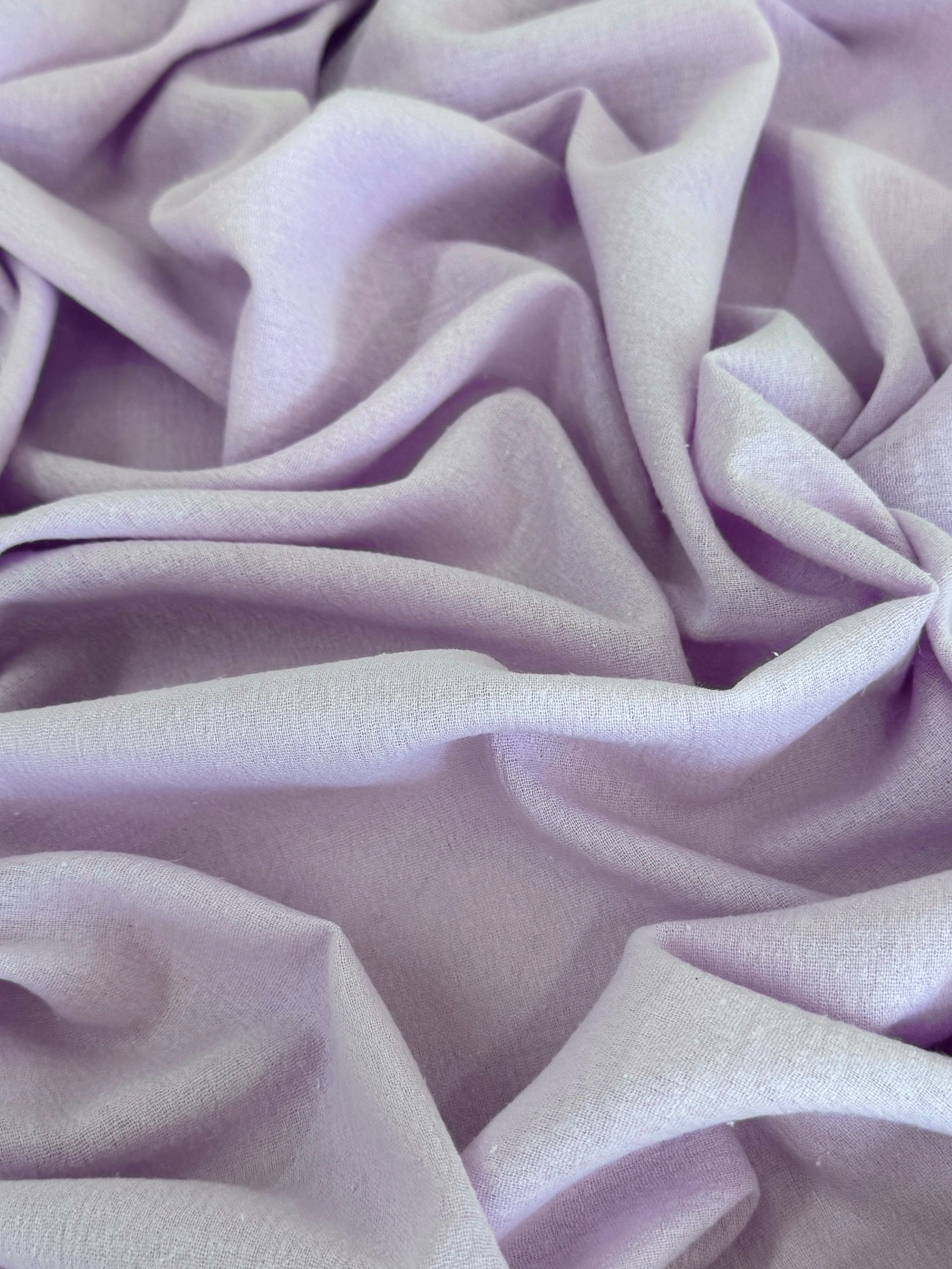 Lilac Cotton Gauze,online textile store, sewing, fabric store, sewing store, cheap fabric store, kiki textiles