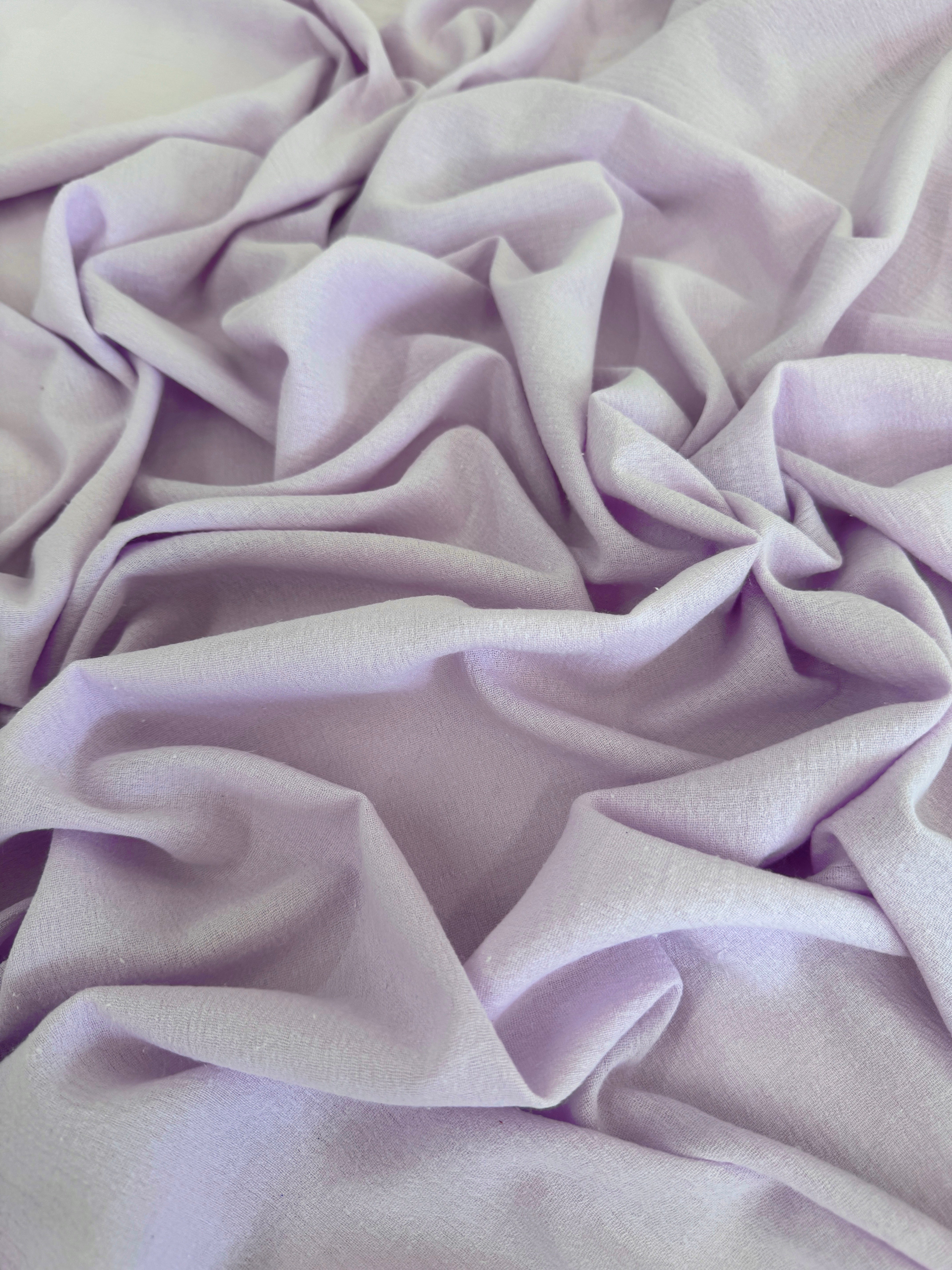 Lilac Cotton Gauze,online textile store, sewing, fabric store, sewing store, cheap fabric store, kiki textiles