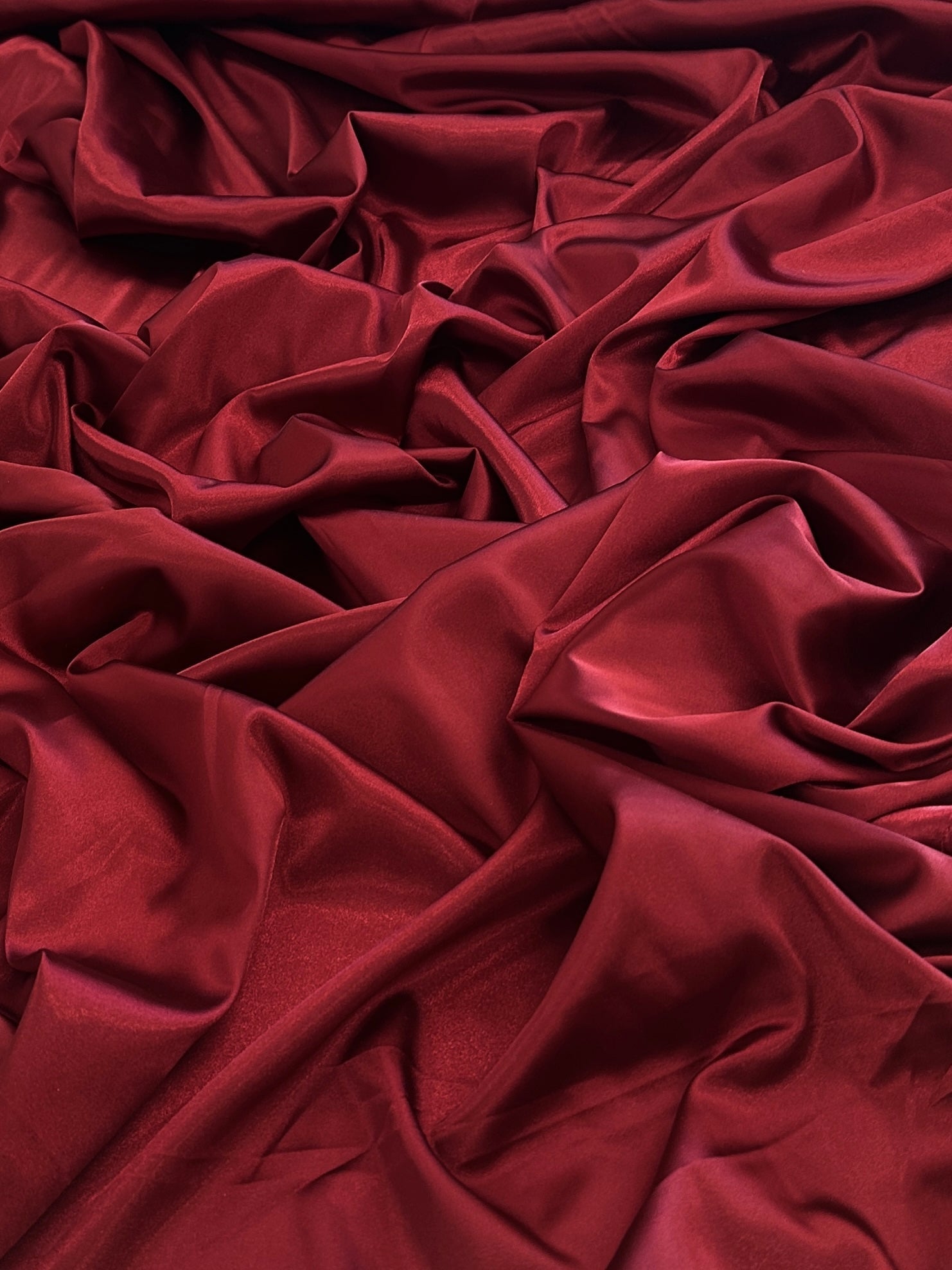 Burgundy Luxury Silky Satin, Shop Fabrics Online, Sewing, Fabric Store, Sewing Store, Cheap Fabric Store, Kiki Textiles, Textile by the Yard