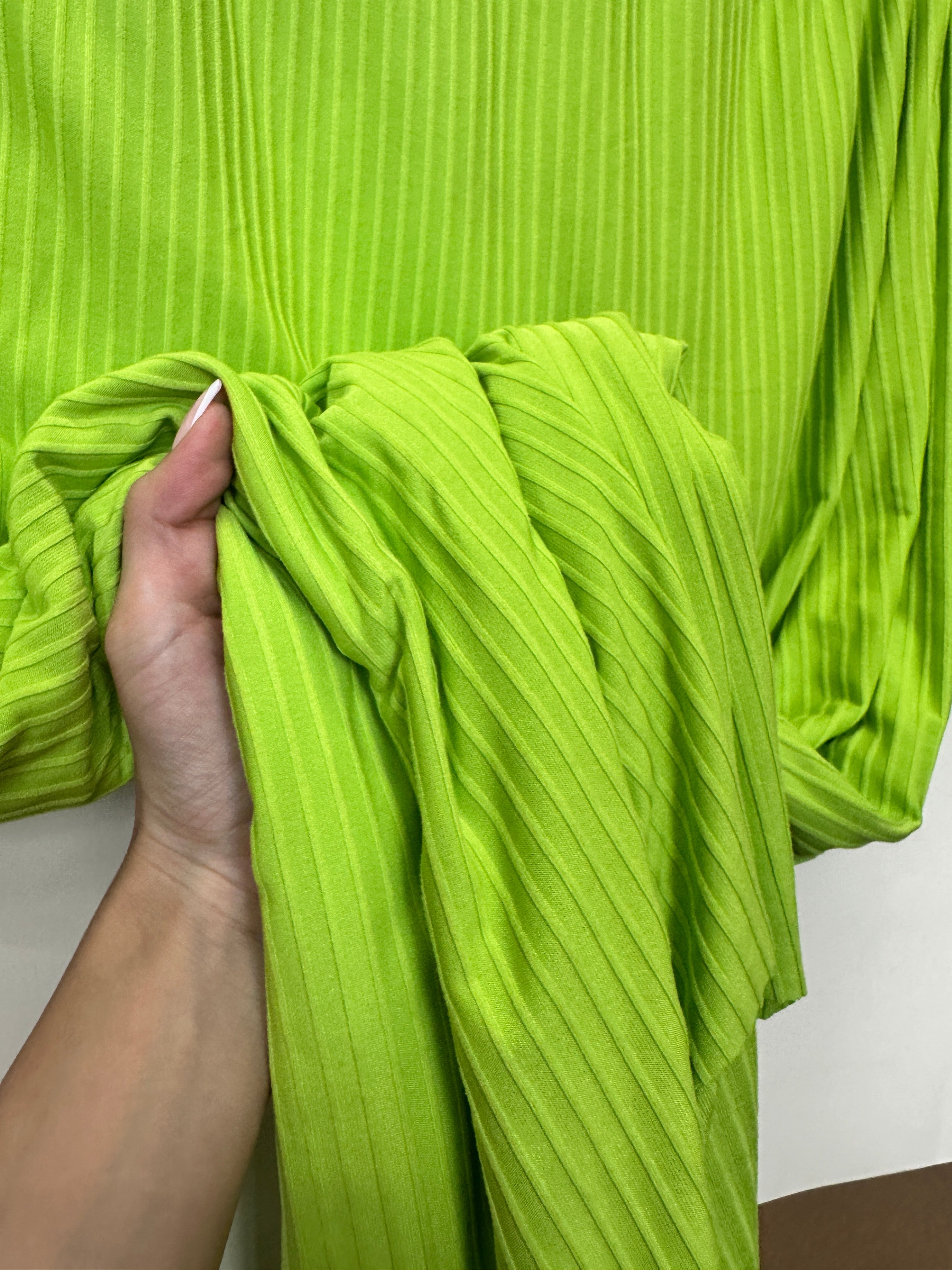 Lime Green Rib Knit, Shop Fabrics Online, Sewing, Fabric Store, Sewing Store, Cheap Fabric Store, Kiki Textiles, Textile by the Yard