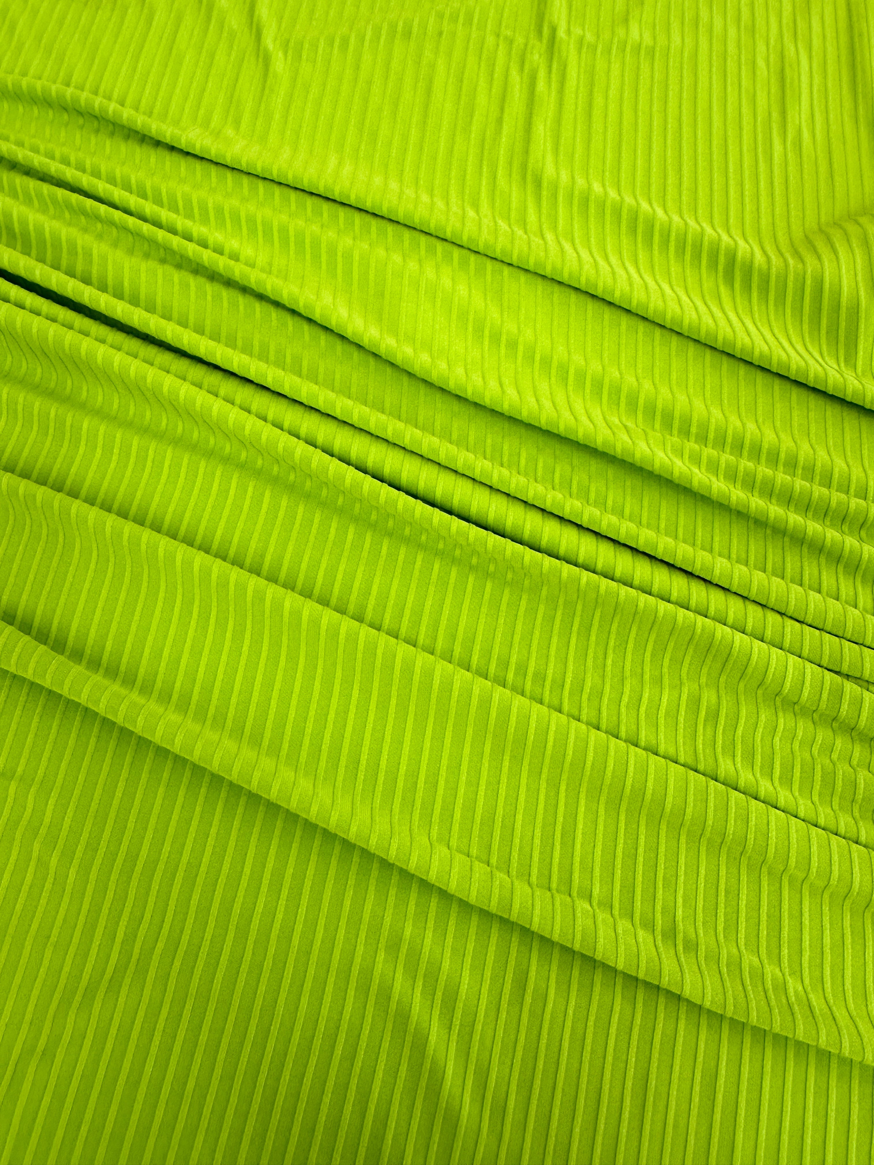 Lime Green Rib Knit, Shop Fabrics Online, Sewing, Fabric Store, Sewing Store, Cheap Fabric Store, Kiki Textiles, Textile by the Yard