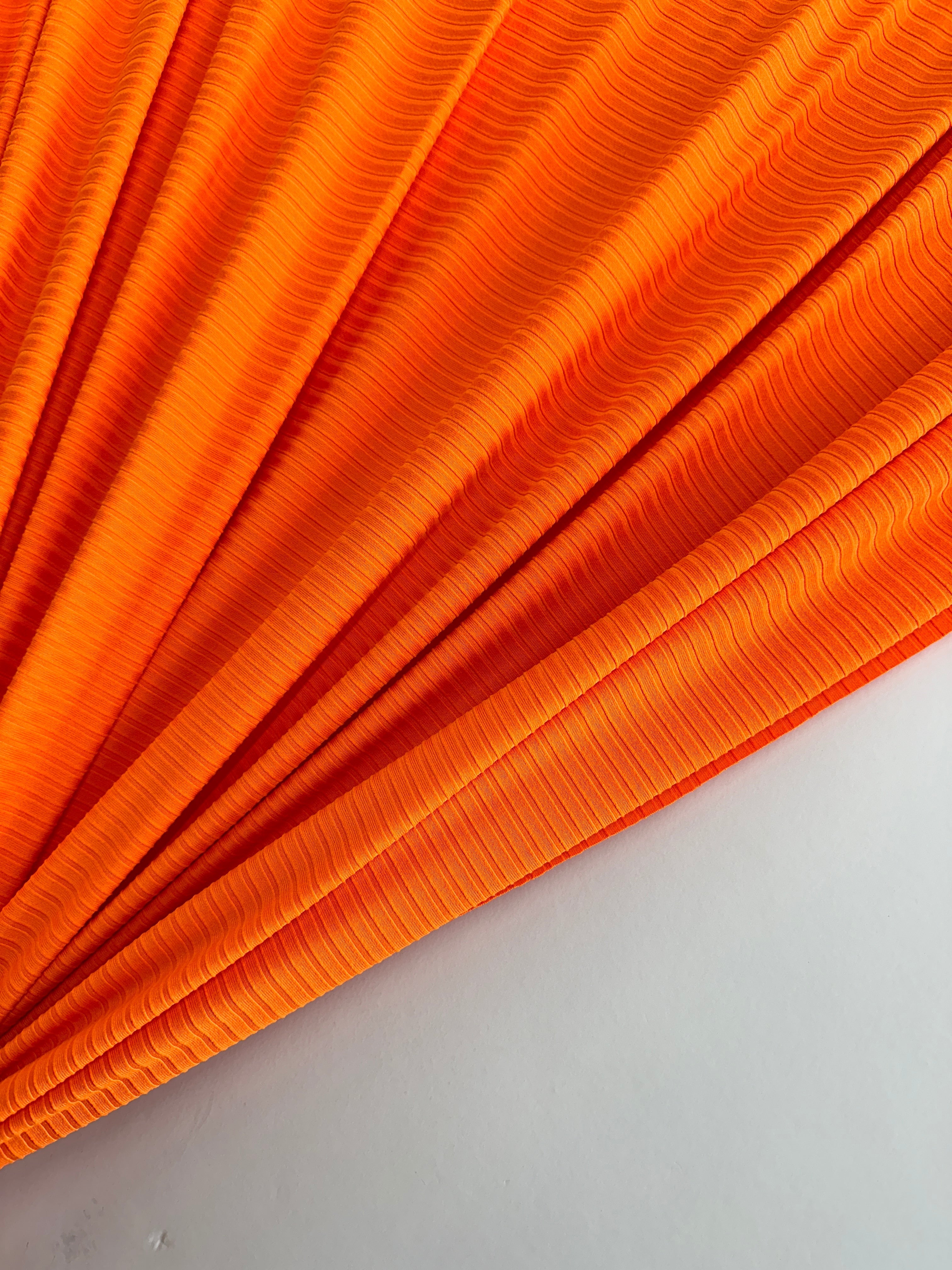 Orange Rib Knit, Shop Fabrics Online, Sewing, Fabric Store, Sewing Store, Cheap Fabric Store, Kiki Textiles, Textile by the Yard