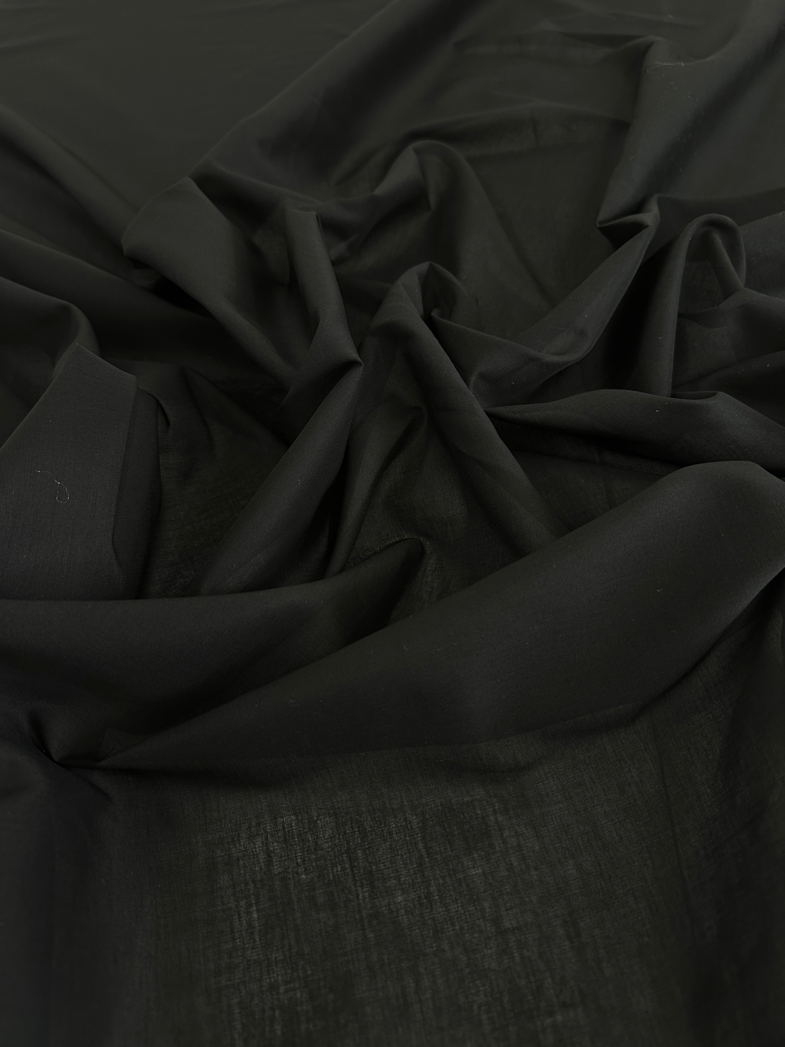 Black Cotton Lawn, Organic cotton, Breathable fabric, Lightweight fabric, Fair trade cotton, Cotton yarn, Gauze fabric, Cotton fashion, Tie-dye fabric