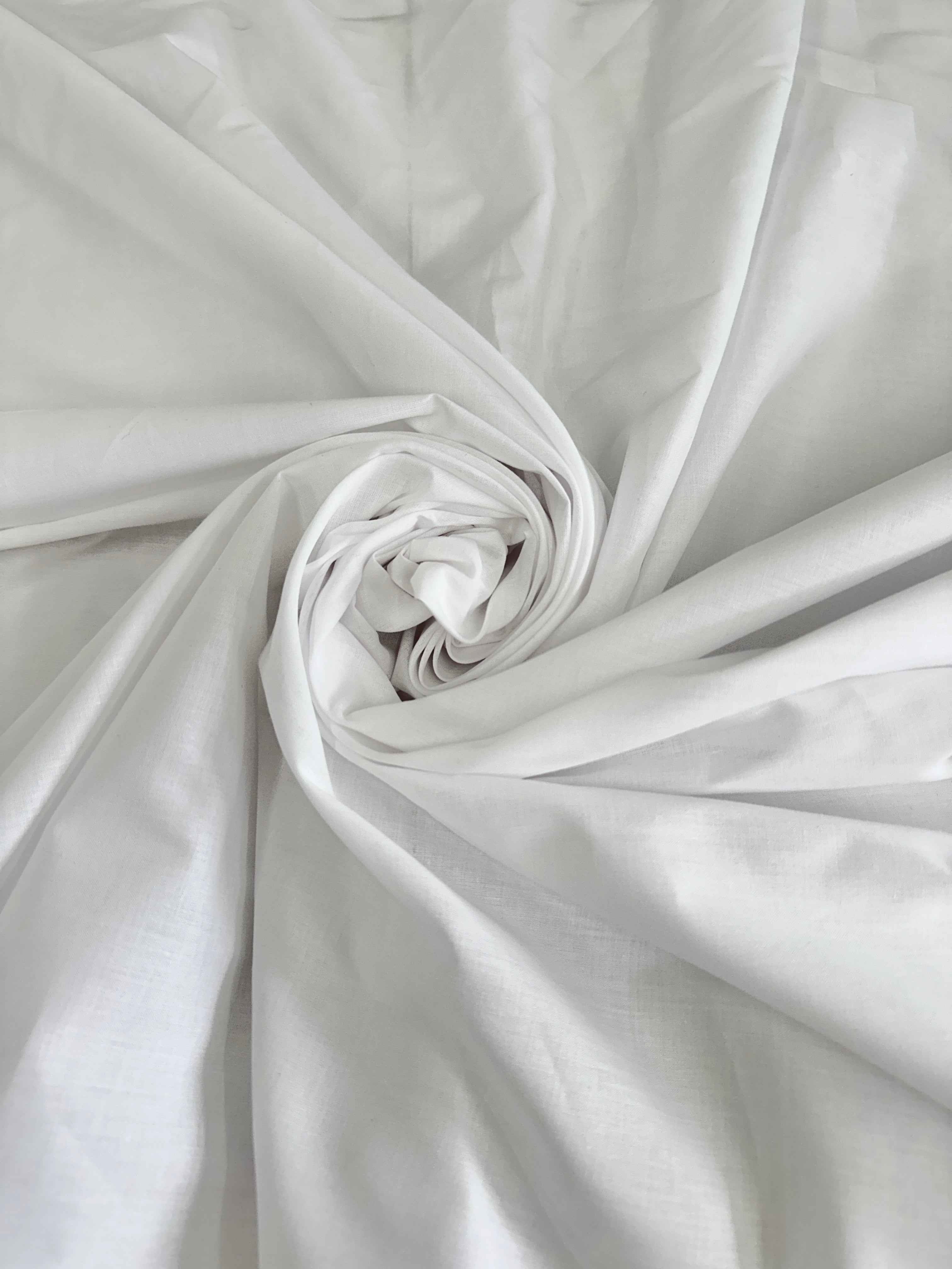 White Cotton Lawn, Organic cotton, Breathable fabric, Lightweight fabric, Fair trade cotton, Cotton yarn, Gauze fabric, Cotton fashion, Tie-dye fabric