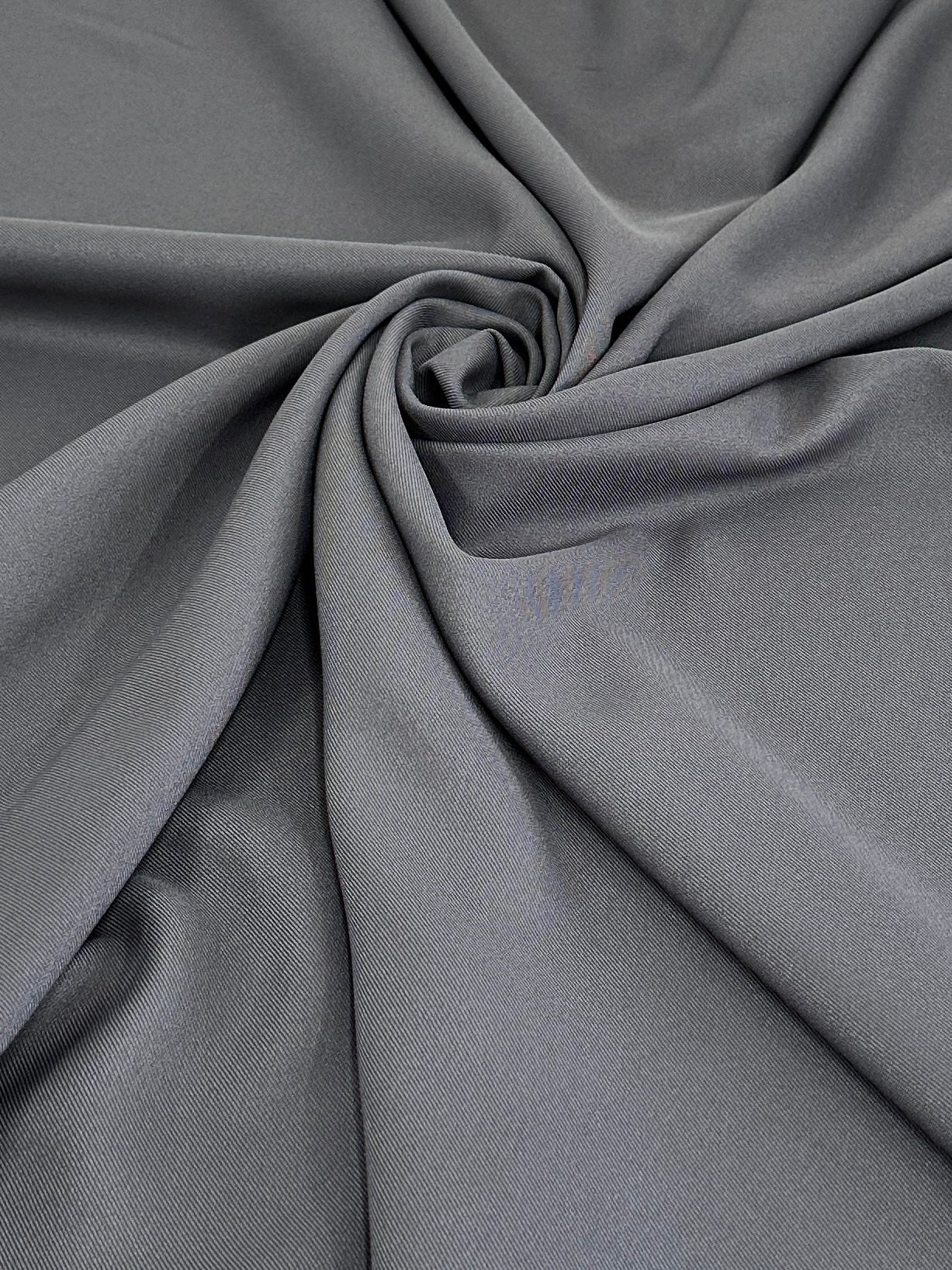 Dark Silver Deluxe Gabardine, shop fabrics online, sewing, fabric store, sewing store, cheap fabric store, kiki textiles, textile by the yard