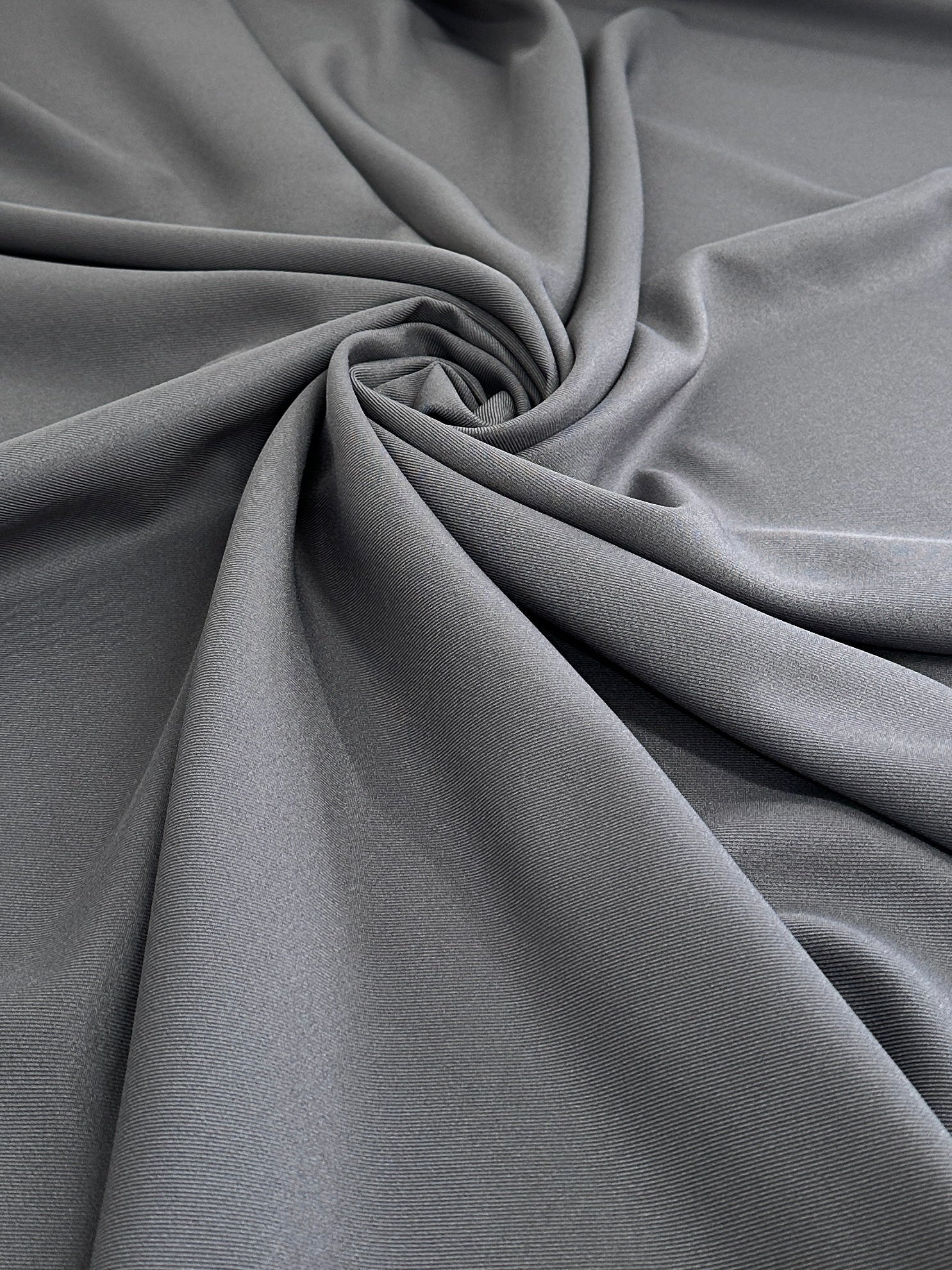 Dark Silver Deluxe Gabardine, shop fabrics online, sewing, fabric store, sewing store, cheap fabric store, kiki textiles, textile by the yard