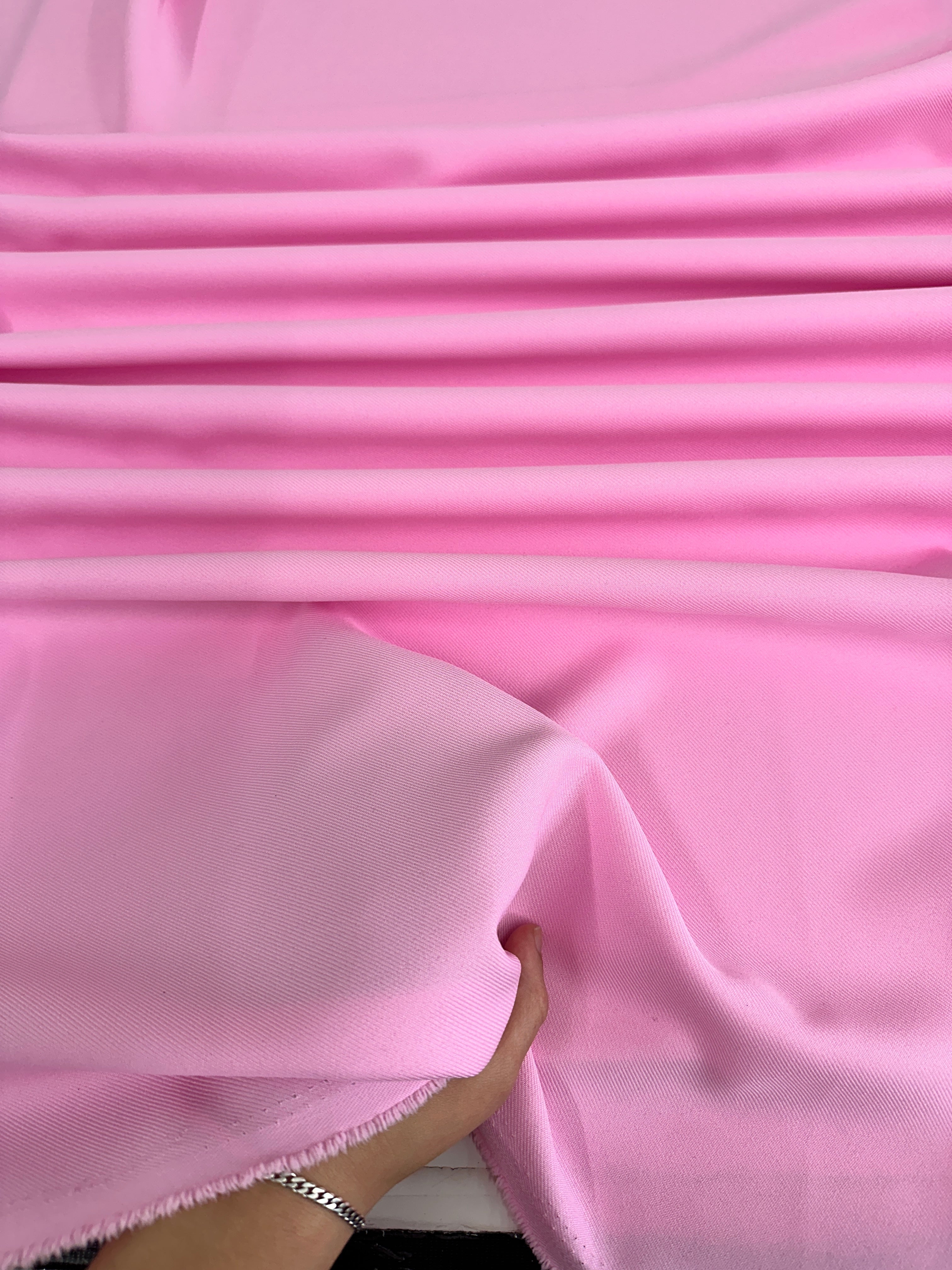 Baby Pink Deluxe Gabardine, shop fabrics online, sewing, fabric store, sewing store, cheap fabric store, kiki textiles, textile by the yard