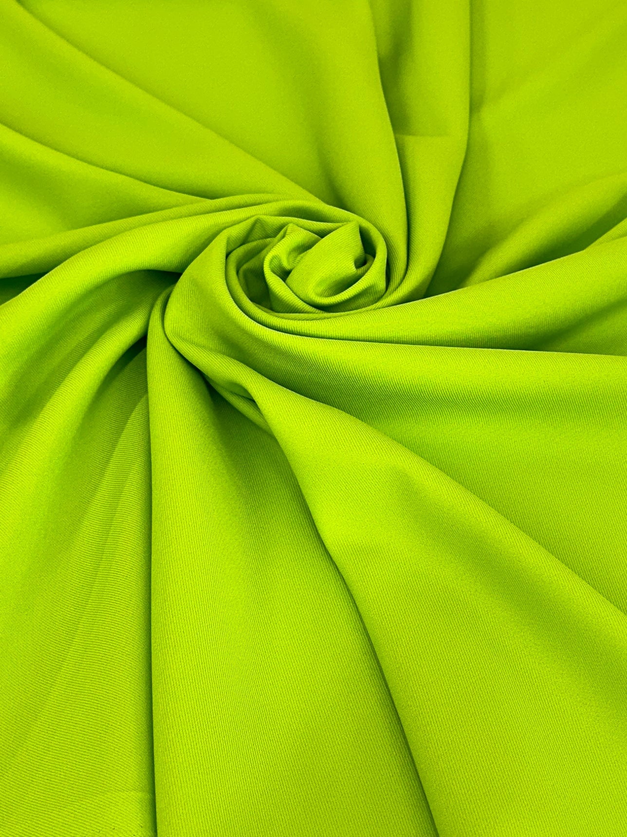 Deluxe Lime Green Gabardine, Shop Fabrics Online, Sewing, Fabric Store, Sewing Store, Cheap Fabric Store, Kiki Textiles, Textile by the Yard