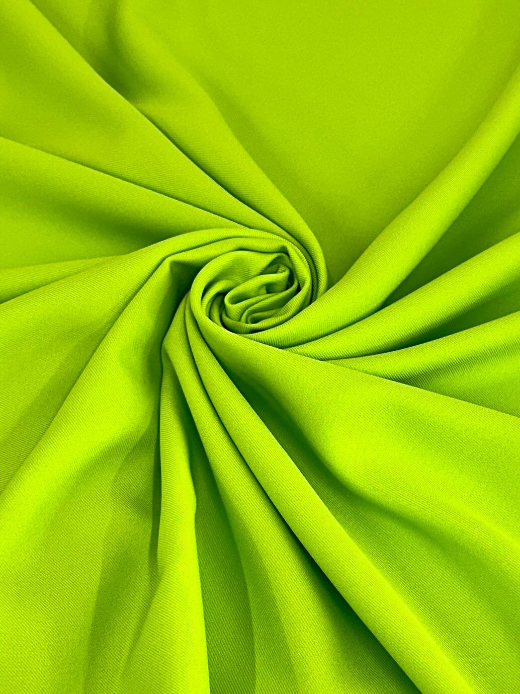 Deluxe Lime Green Gabardine, Gabardine Fabric Price, Crepe & Gabardine, Stretch Crepe, Twill Gabardine, Brushed Twill, Polyester Gabardine, Crepe on Sale, Solid Fabric