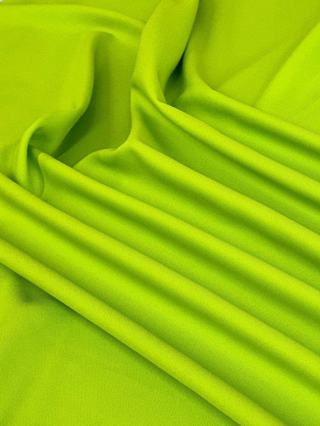 Deluxe Lime Green Gabardine, Shop Fabrics Online, Sewing, Fabric Store, Sewing Store, Cheap Fabric Store, Kiki Textiles, Textile by the Yard