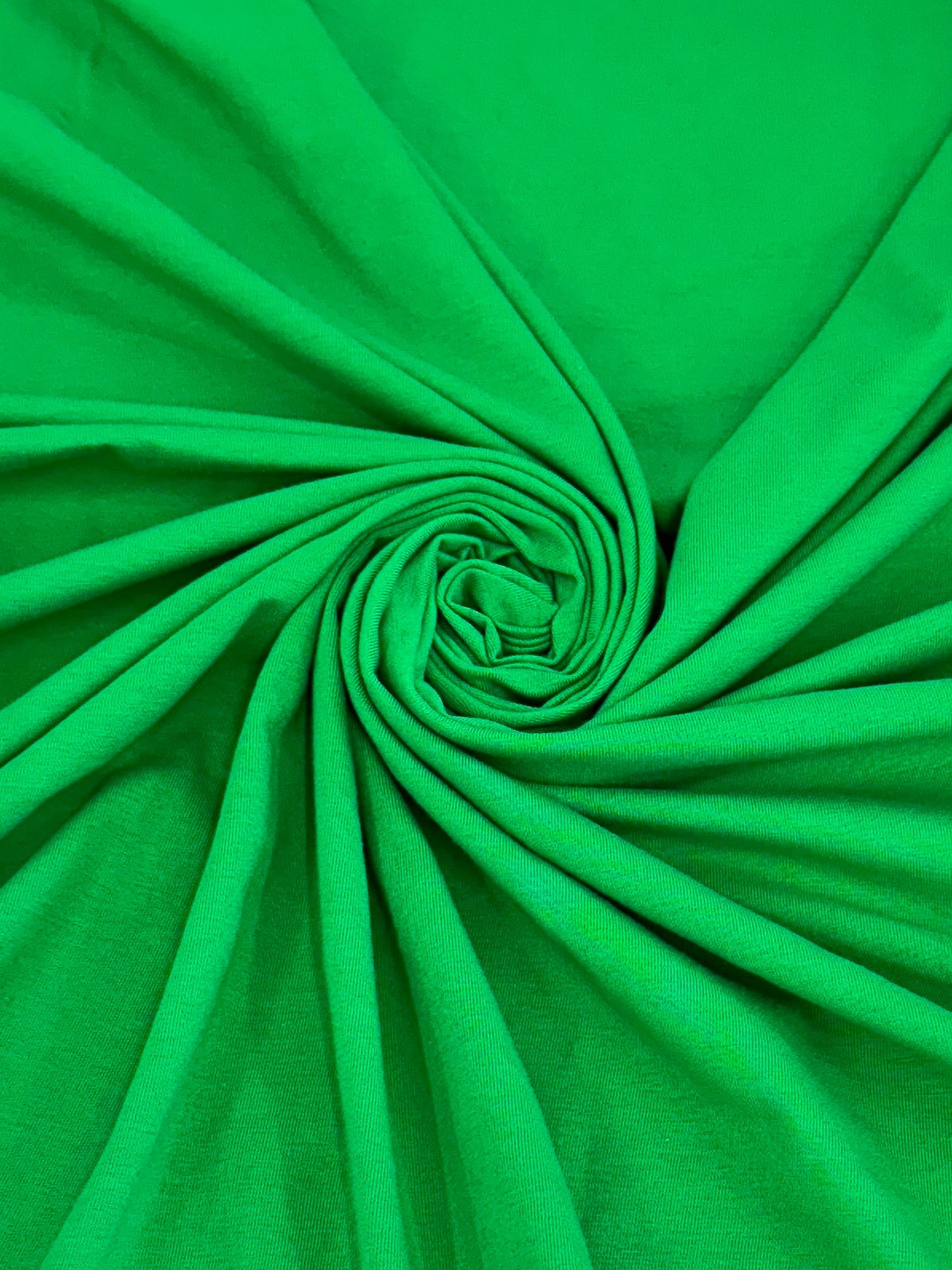 Kelly Green Cotton Jersey Spandex, Cotton Spandex, Shiny Spandex, Stretch Fabric, Cotton Jersey Spandex, Cotton Jersey, Jersey Spandex, Cotton fabric