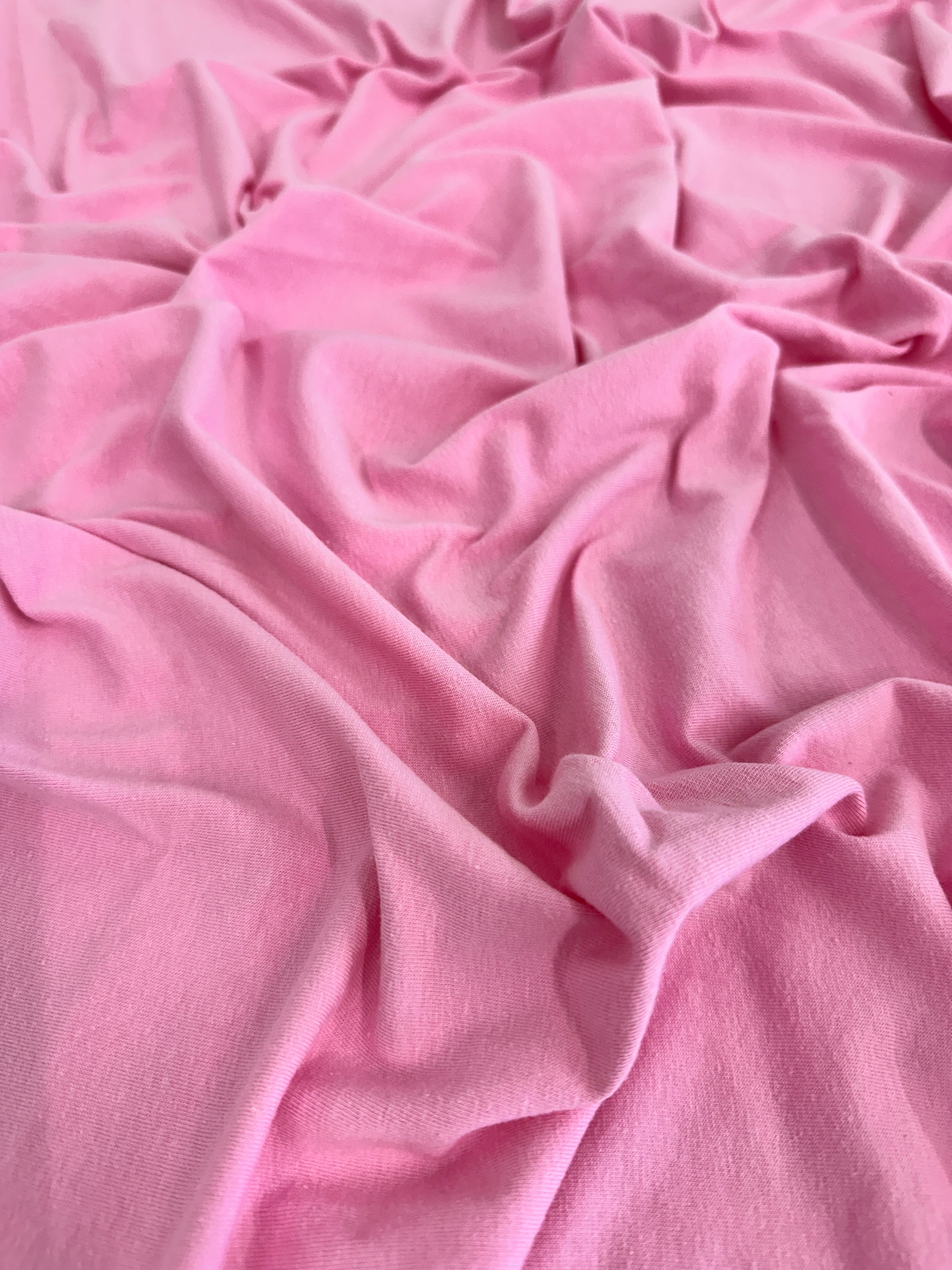 Baby Pink Cotton Jersey Knit, Cotton Spandex, Shiny Spandex, Stretch Fabric, Cotton Jersey Spandex, Cotton Jersey, Jersey Spandex, Cotton fabric