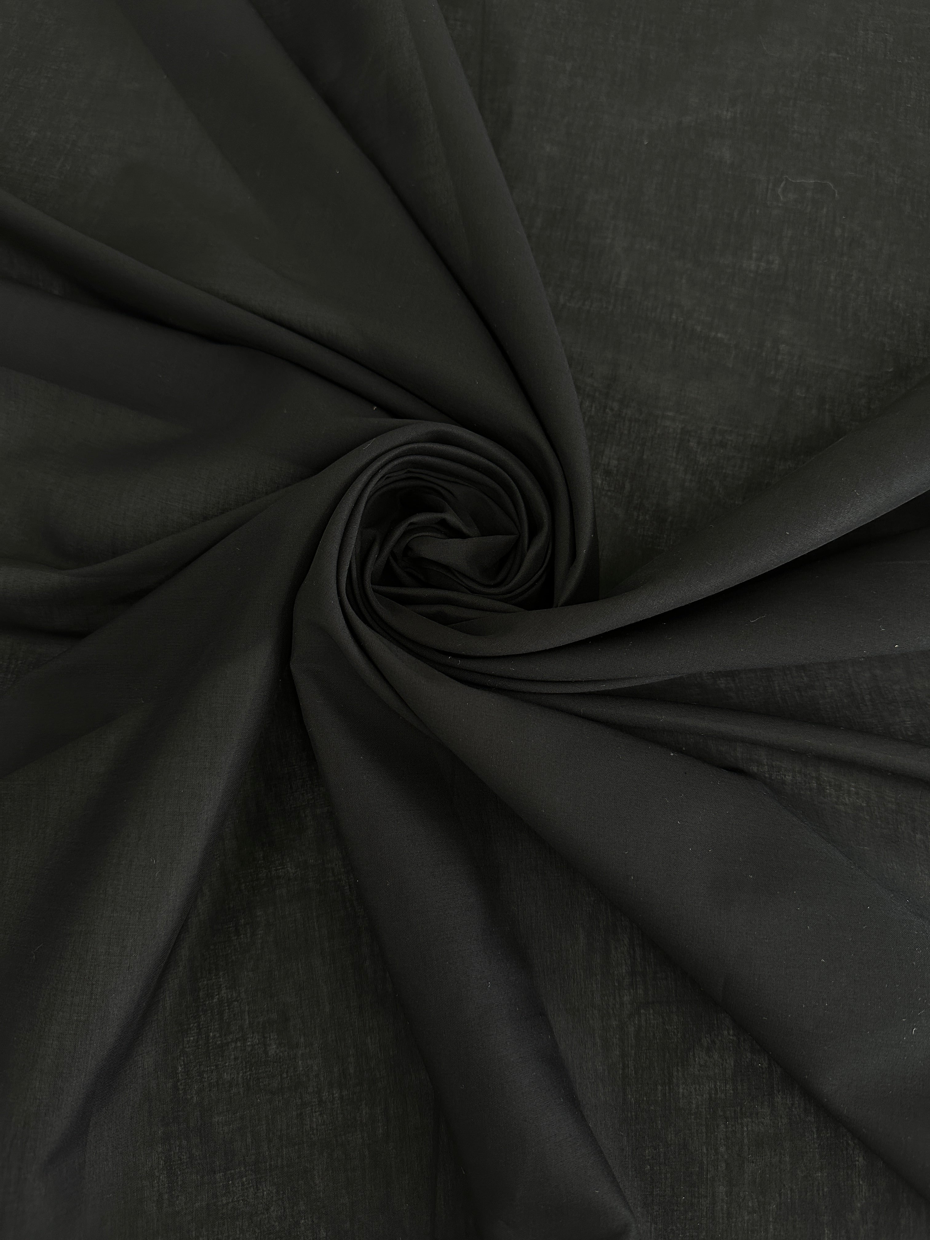 Black Cotton Lawn, Organic cotton, Breathable fabric, Lightweight fabric, Fair trade cotton, Cotton yarn, Gauze fabric, Cotton fashion, Tie-dye fabric