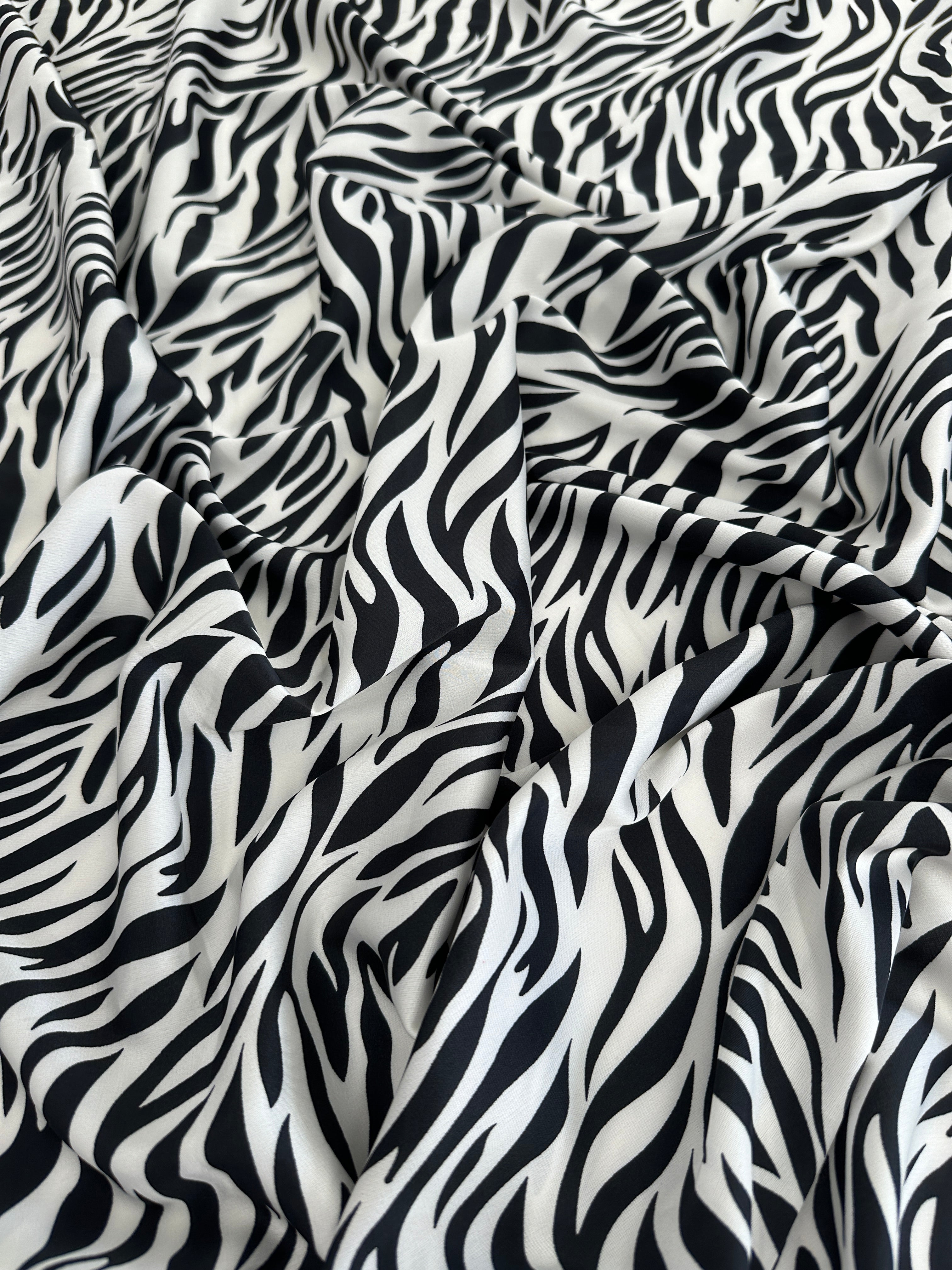 Zebra Print Satin, Luxury Satin, Printed Satin, Premium Satin, Satin for Bride, Satin for Women, Satin in Low Price, Cheap Satin, Satin on Sale