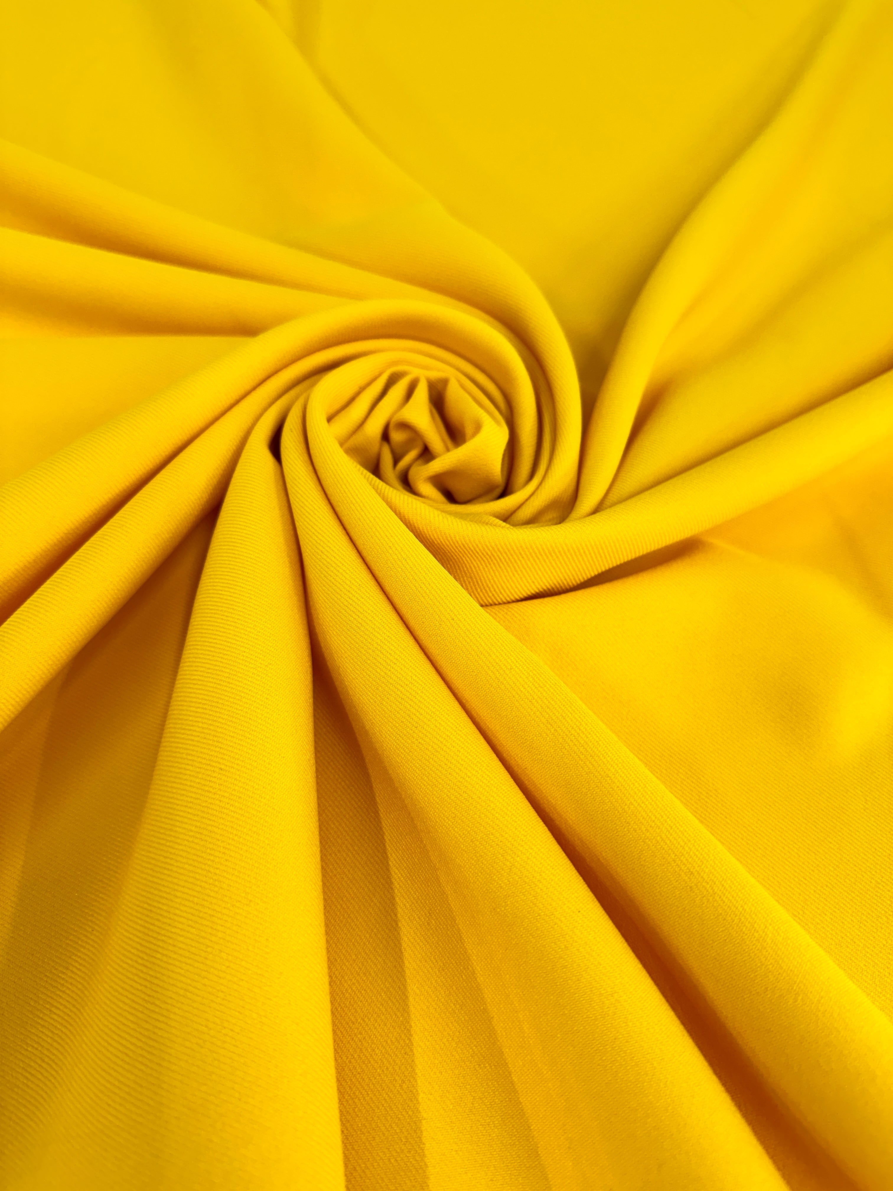 Deluxe Yellow Gabardine, Gabardine Fabric Price, Crepe & Gabardine, Stretch Crepe, Twill Gabardine, Brushed Twill, Polyester Gabardine, Crepe on Sale, Solid Fabric