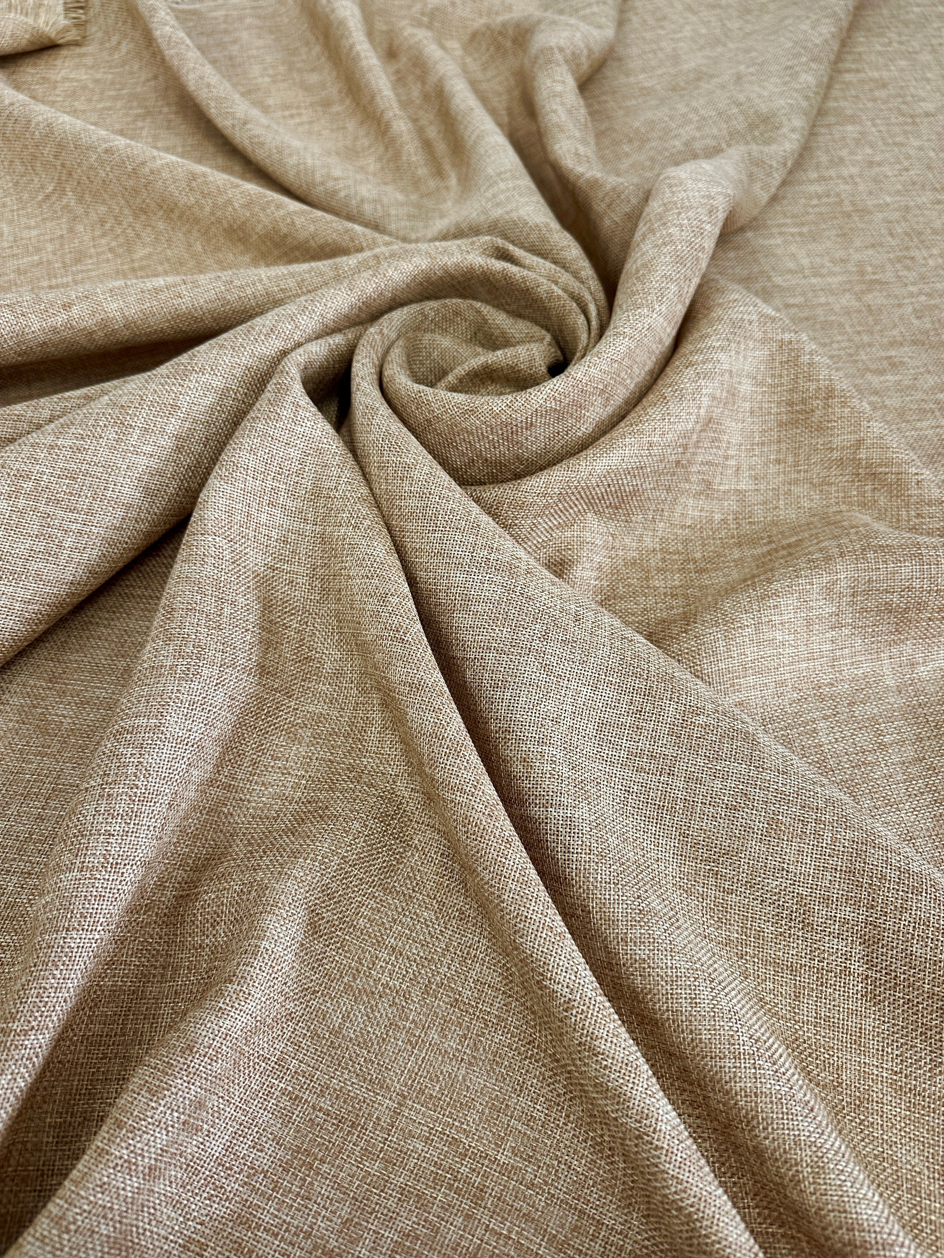 Sand Faux Linen, Faux Linen, Linen Fabric by yard, linen fabric, linen material, premium linen, Cheap Fabric Store