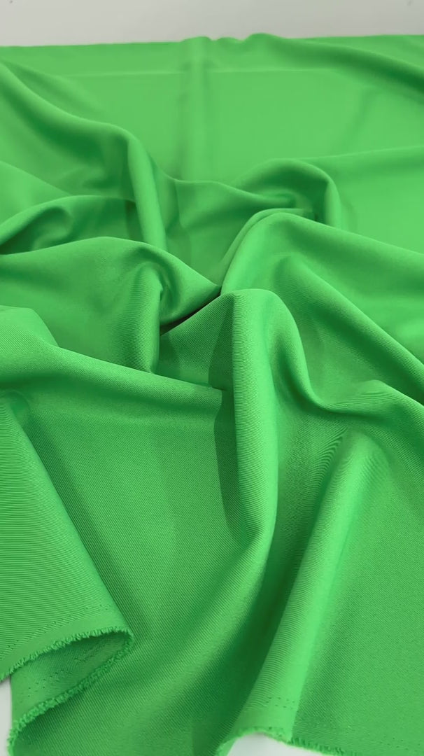 Apple Green Deluxe Gabardine, Gabardine Fabric Price, Crepe & Gabardine, Stretch Crepe, Twill Gabardine, Brushed Twill, Polyester Gabardine, Crepe on Sale, Solid Fabric