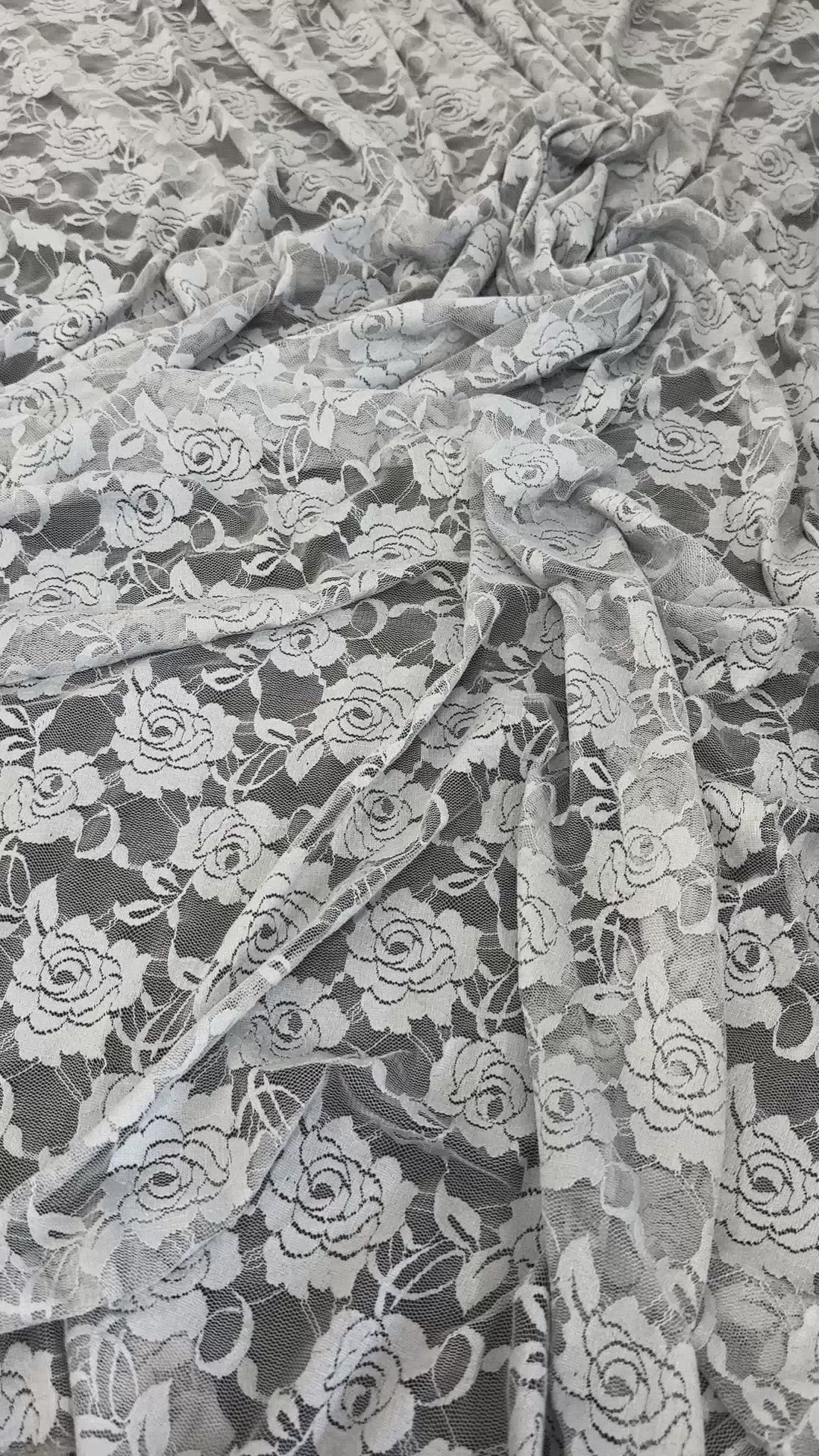 Silver Floral Chantilly Lace, Multicolor Lace Mesh, nude lace mesh, lace mesh for woman, lace mesh for bride, lace mesh on sale, lace mesh on discount