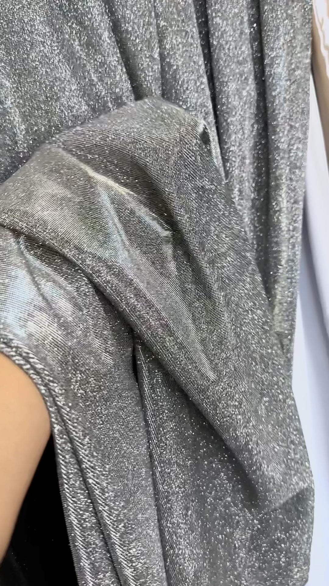 silver stretch metallic lurex, silver metallic lurex, light silver metallic lurex, dark silver metallic lurex, metallic lurex for woman, metallic lurex for bride, metallic lurex on discount, metallic lurex on sale, metallic lurex online