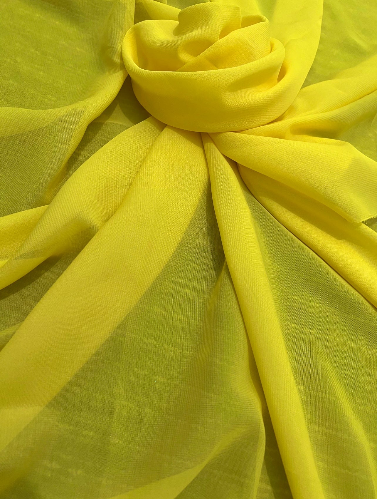 yellow chiffon, light yellow chiffon, lemon chiffon, dark yellow chiffon, chiffon for woman, chiffon for bride, premium chiffon, chiffon in low price, chiffon for party wear, chiffon for gown