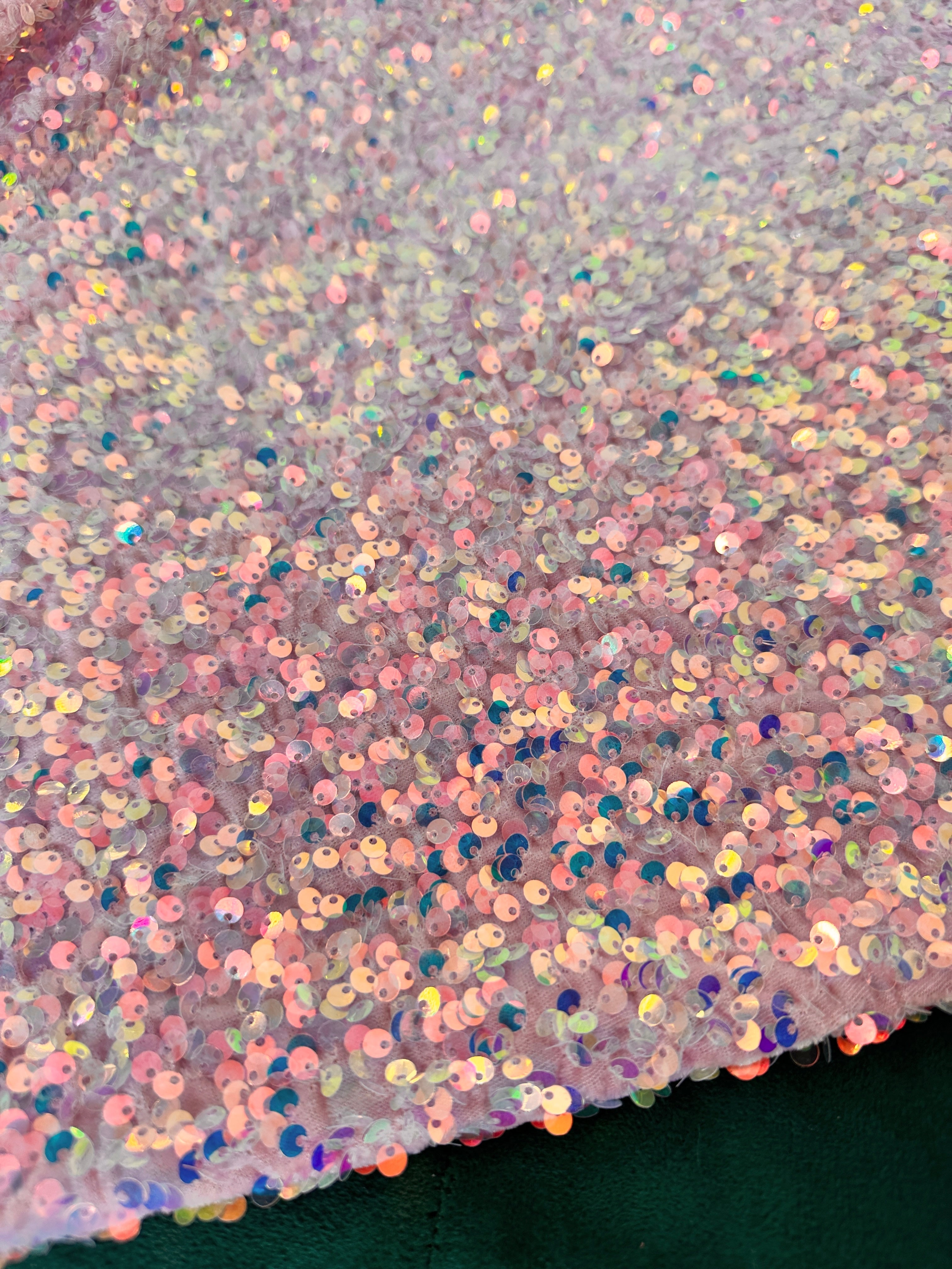 baby pink velvet, pink Sequin on Velvet, velvet cloth, light pink velvet, sequin stretch velvet, velvet for gown, stretch velvet, velvet fabric with sequin, solid velvet, rose pink sequin fabric, sequin fabric for gown, 4 way stretch velvet